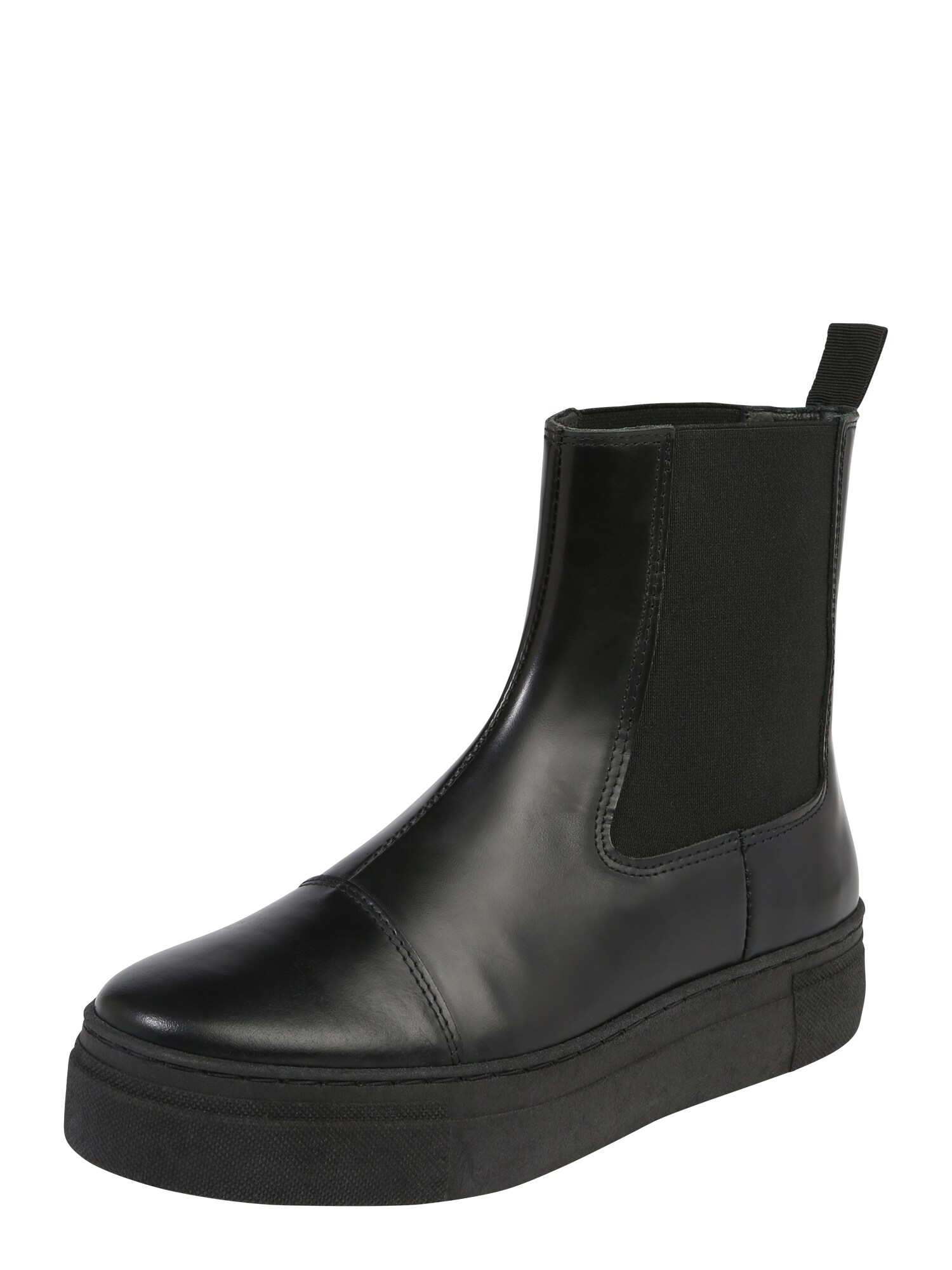 Edited Dames Sneakers Hoog Leony Zwart edited kopen in de aanbieding