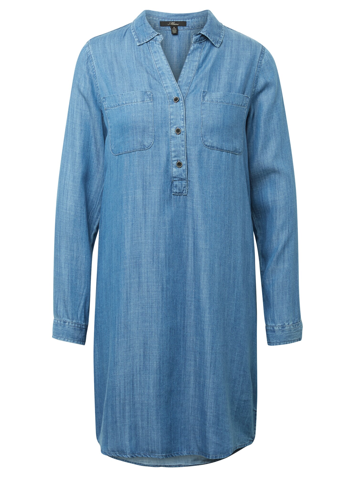 Mavi Dames Blousejurk Denim Dress Blauw mavi kopen in de aanbieding