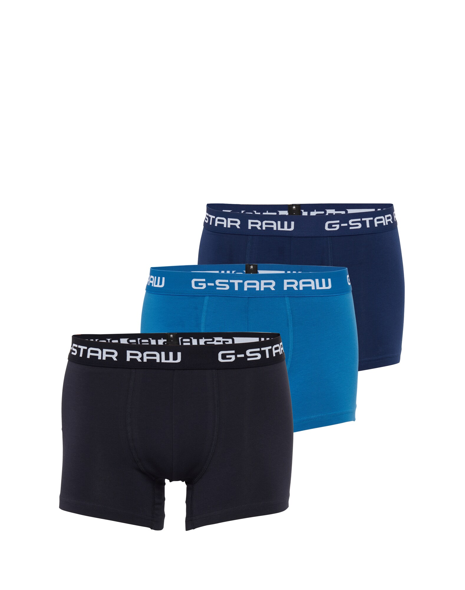 G-STAR Boxeri  bleumarin / azuriu / albastru închis / alb