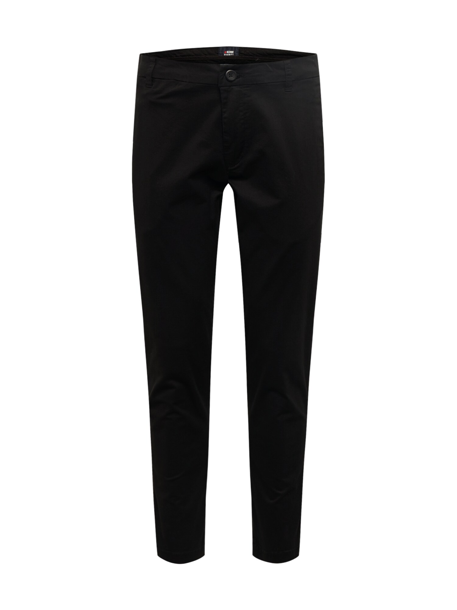 Denim Project Chino stiliaus kelnės 'TOR'  juoda