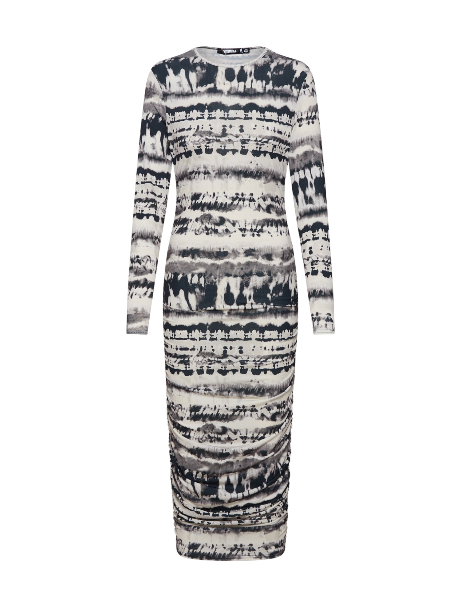 Missguided Suknelė  balta / juoda