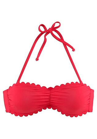 LASCANA, Bikini felső, piros