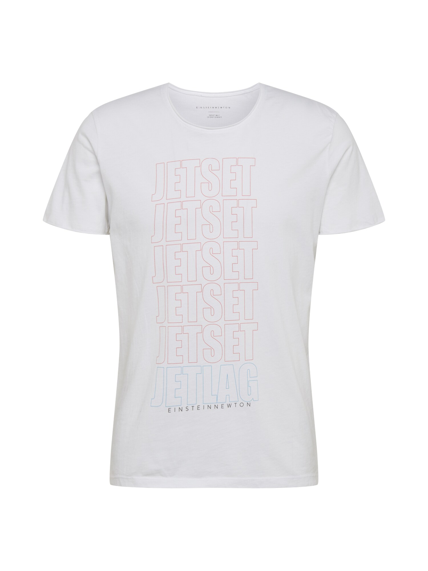 EINSTEIN & NEWTON Marškinėliai 'Jetset'  balta