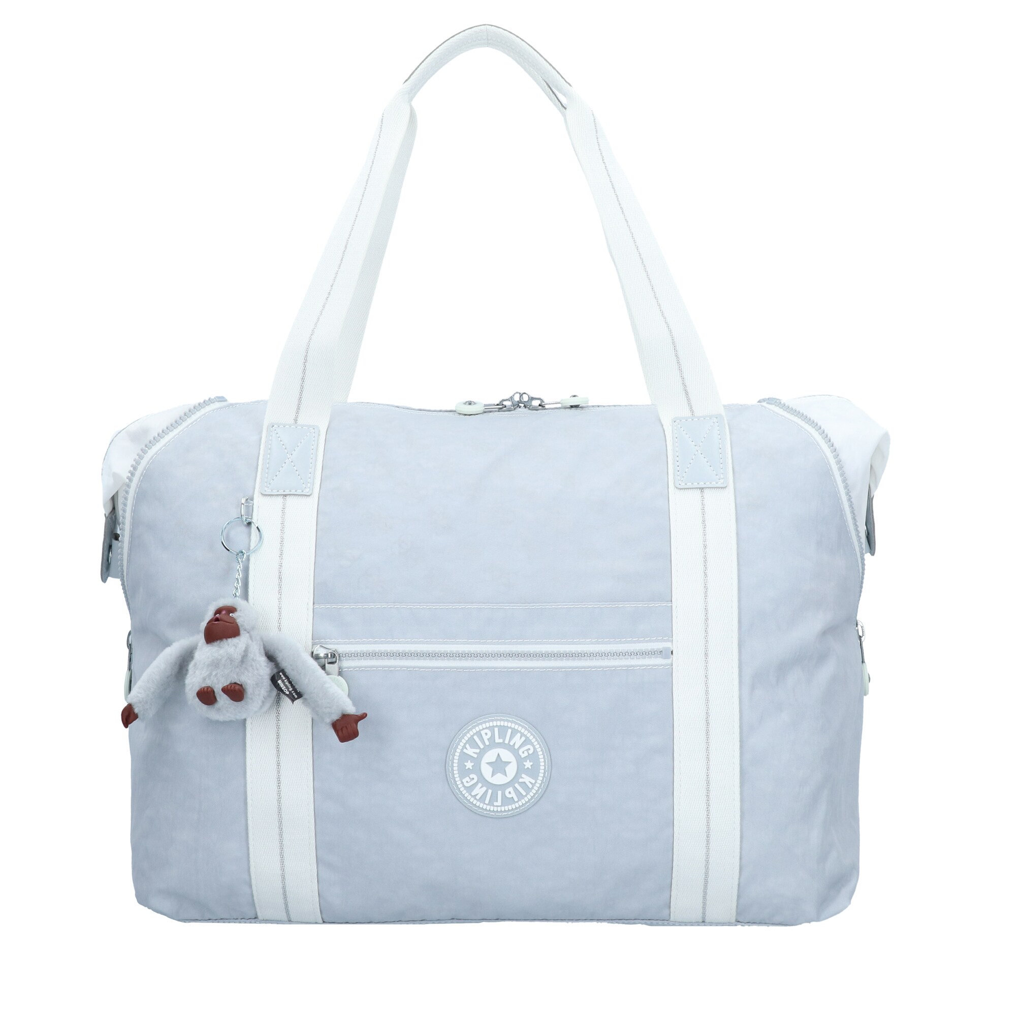 Kipling Dames Weekendtas Lichtgrijs kipling kopen in de aanbieding
