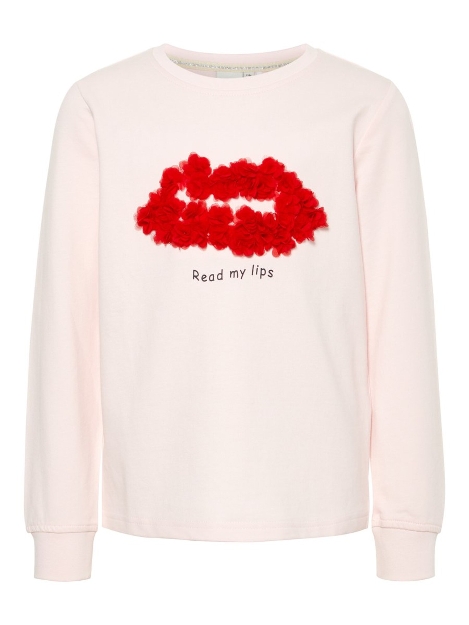 Name It Meisjes Sweatshirt Rosa Rood name it kopen in de aanbieding
