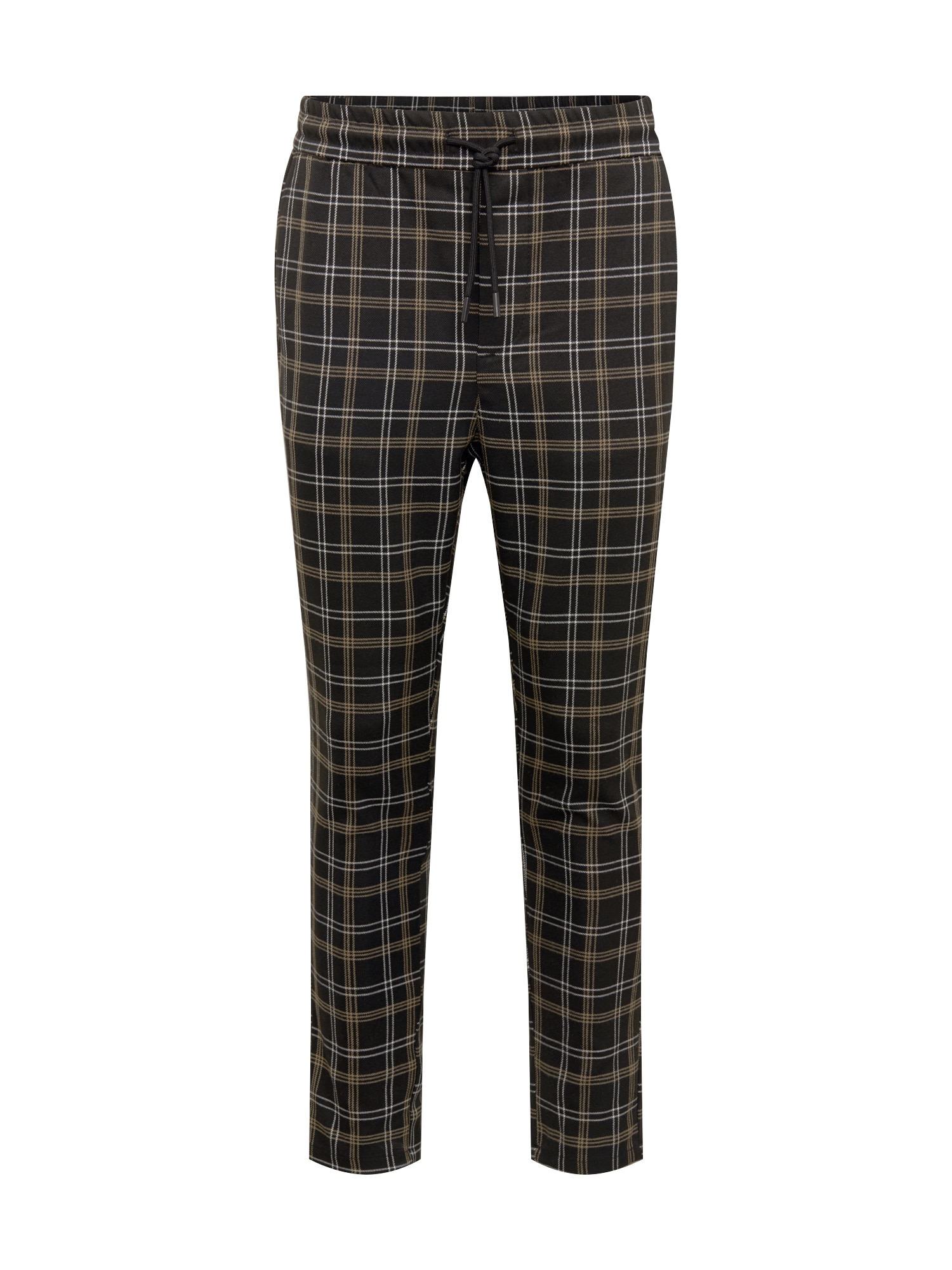 Only & Sons Kelnės 'LINUS'  juoda / šviesiai pilka / šviesiai ruda
