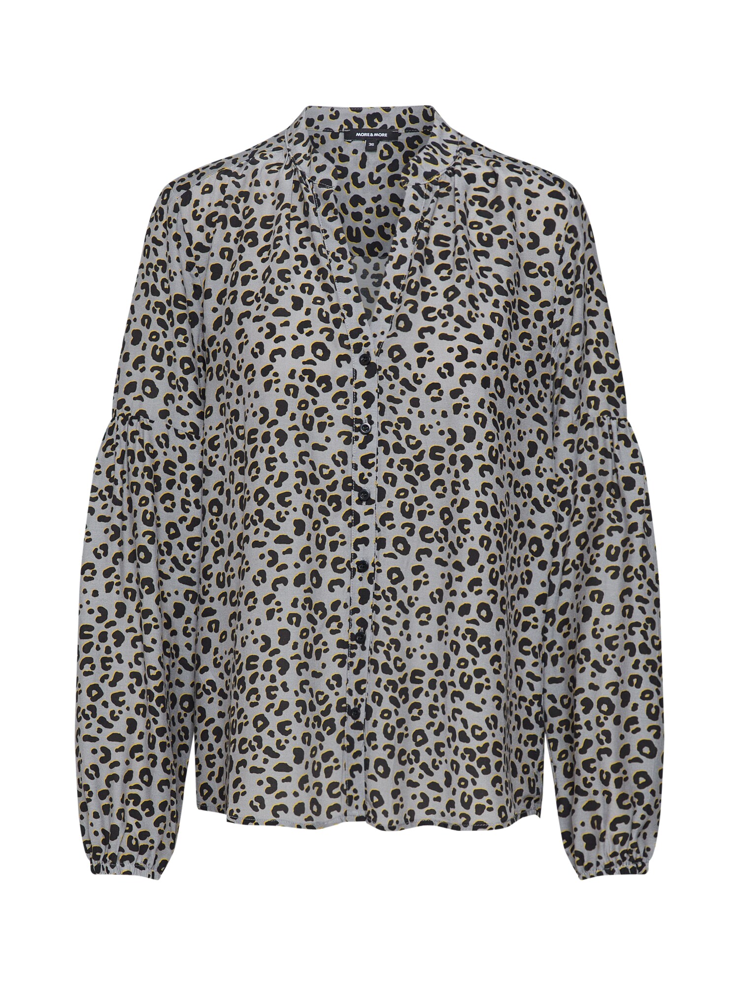 More Dames Blouse Zilvergrijs Zwart more more kopen in de aanbieding