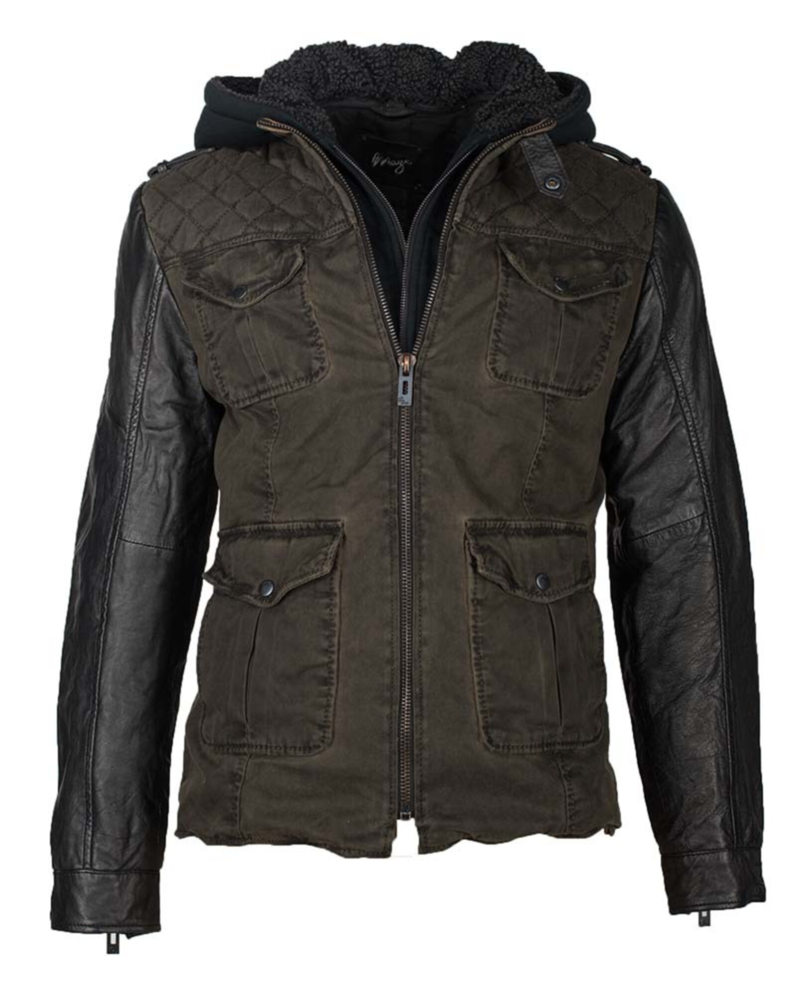 Maze Heren Tussenjas Brave Bruin Zwart maze kopen in de aanbieding