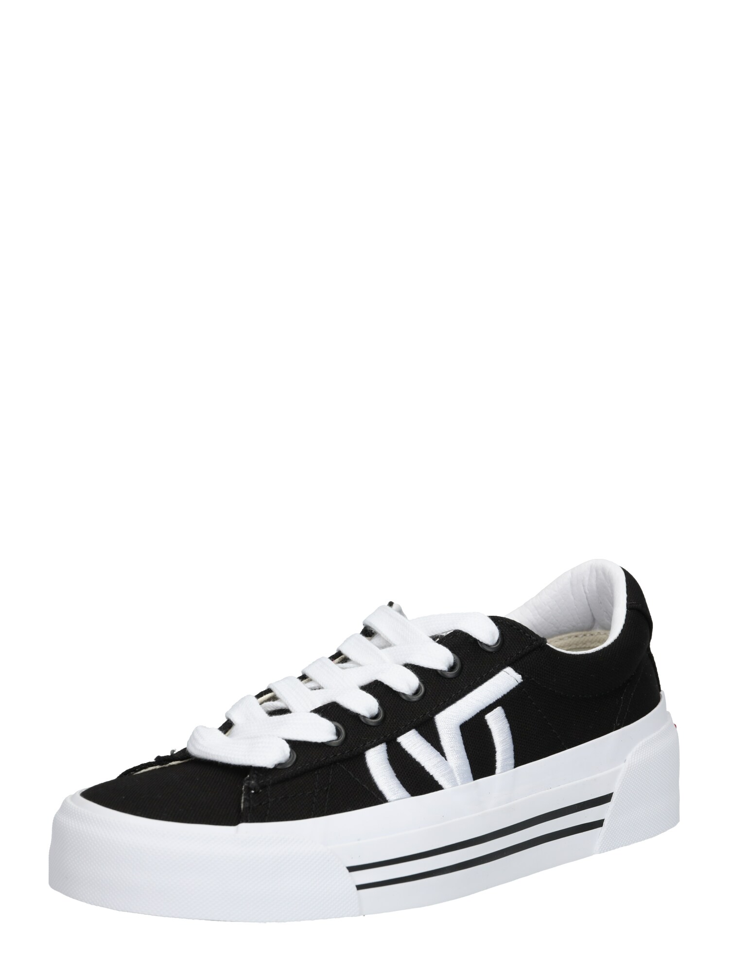 VANS Sportbačiai be auliuko 'UA Sid NI'  juoda / balta