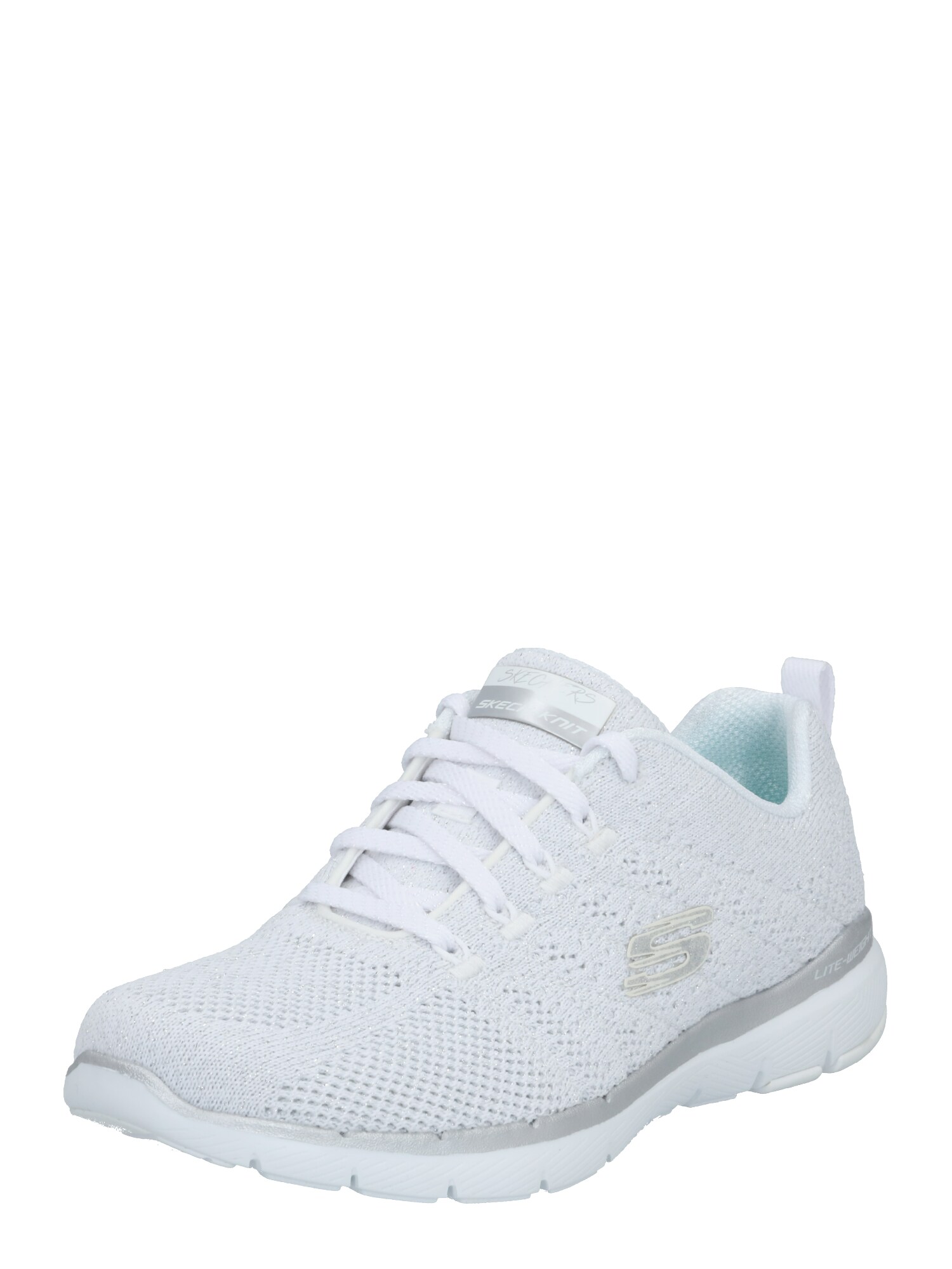 SKECHERS Sportbačiai be auliuko  balkšva / sidabrinė