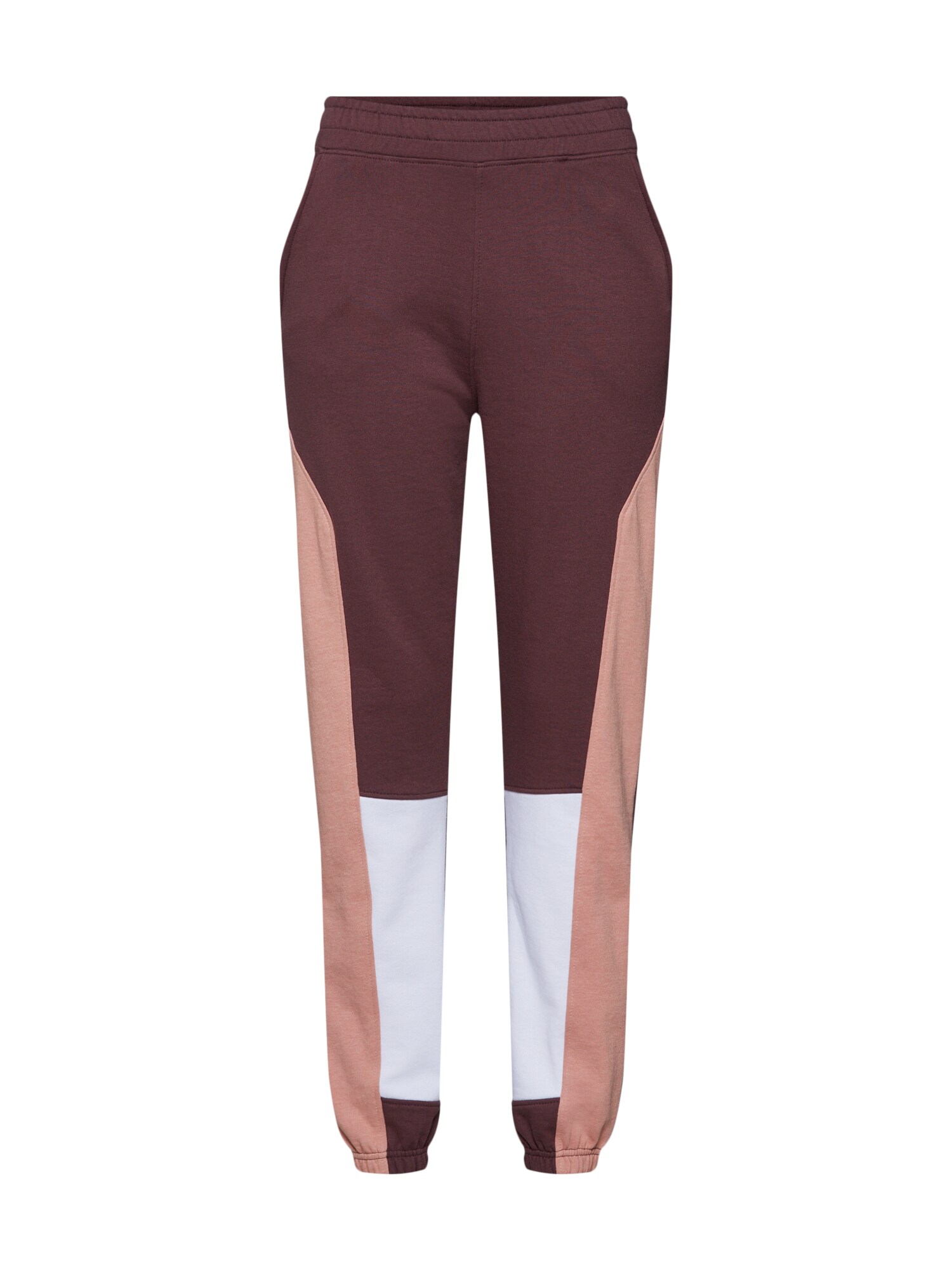 Missguided Dames Broek Beige Bruin Wit missguided kopen in de aanbieding