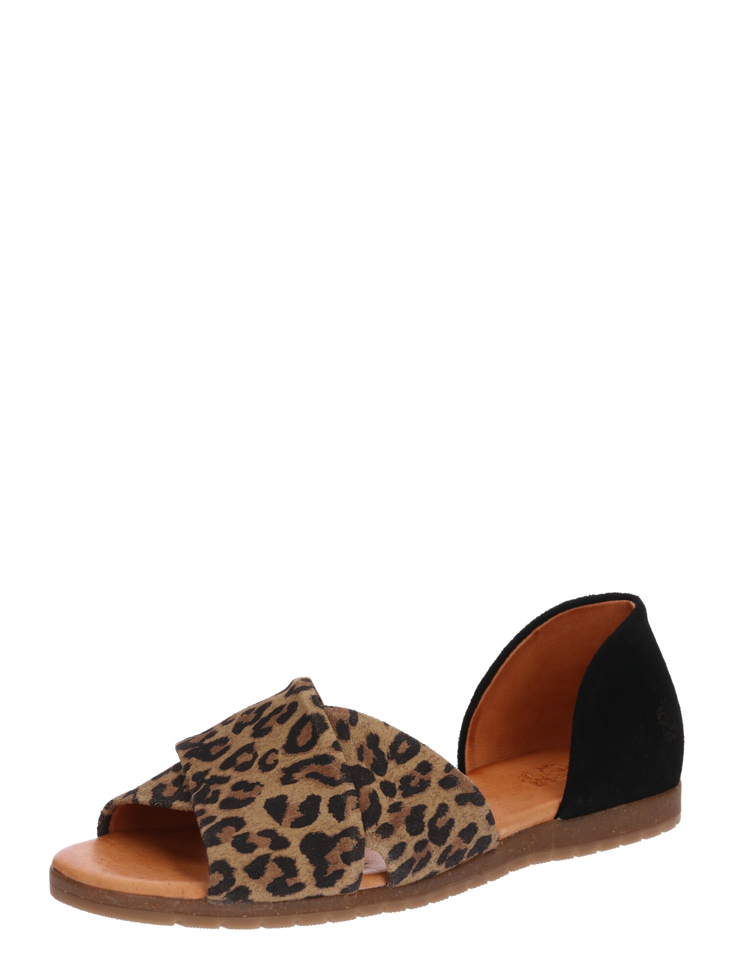 Apple Of Eden Dames Sandaal Chiusi Bruin Zwart apple of eden kopen in de aanbieding