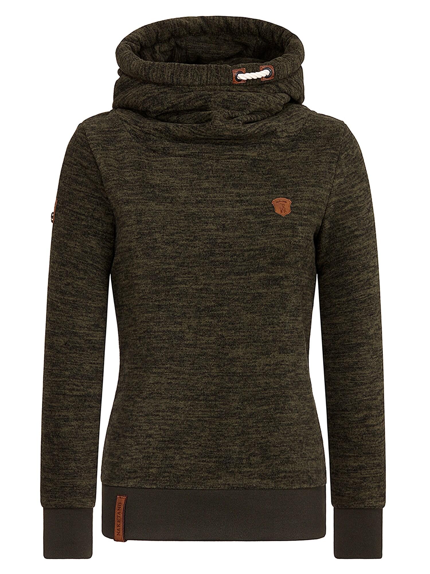 Naketano Dames Sweatshirt Sibi Olijfgroen naketano kopen in de aanbieding