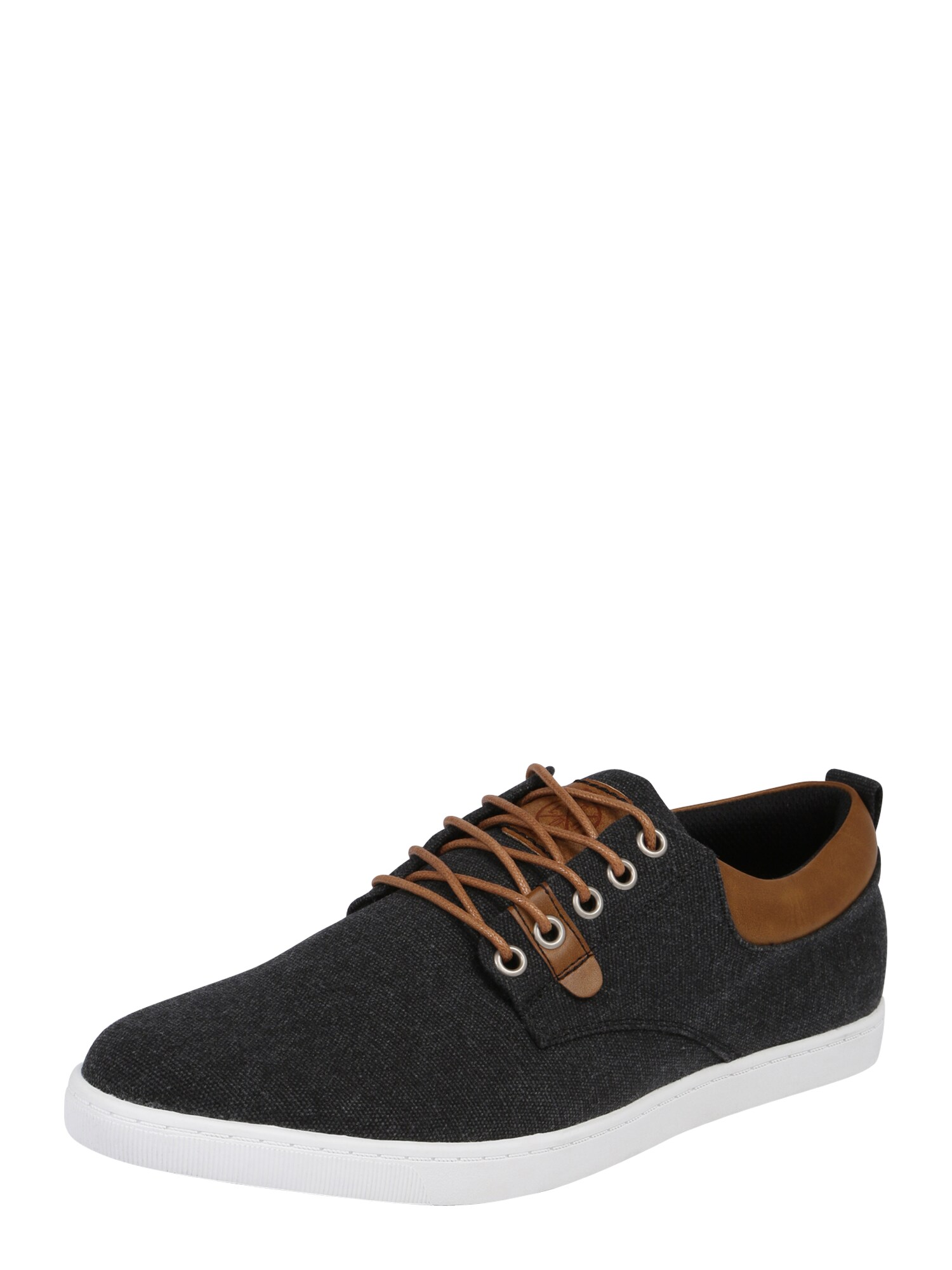 Bullboxer Heren Sneakers Laag Bruin Zwart bullboxer kopen in de aanbieding