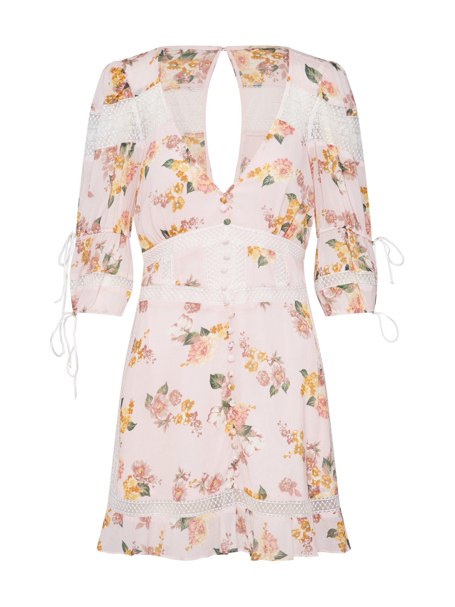 For Love Lemons Dames Zomerjurk Isadora Mini Dress Rosa for love lemons kopen in de aanbieding