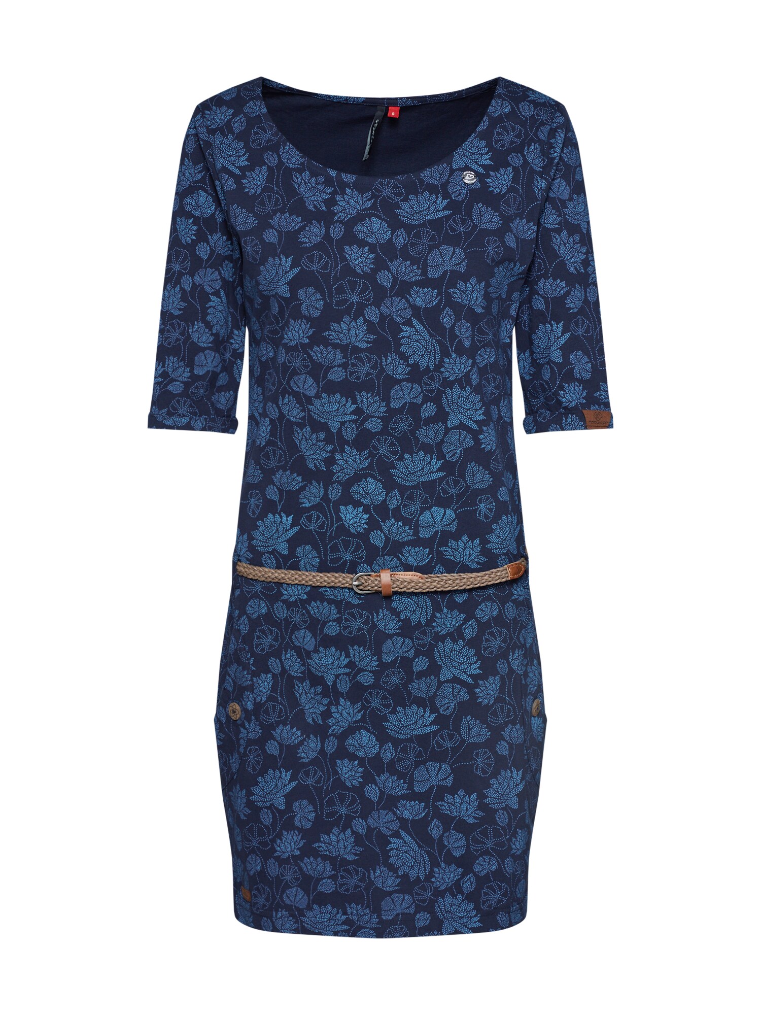 Ragwear Šaty ''''TANYA FLOWERS''''  námořnická modř
