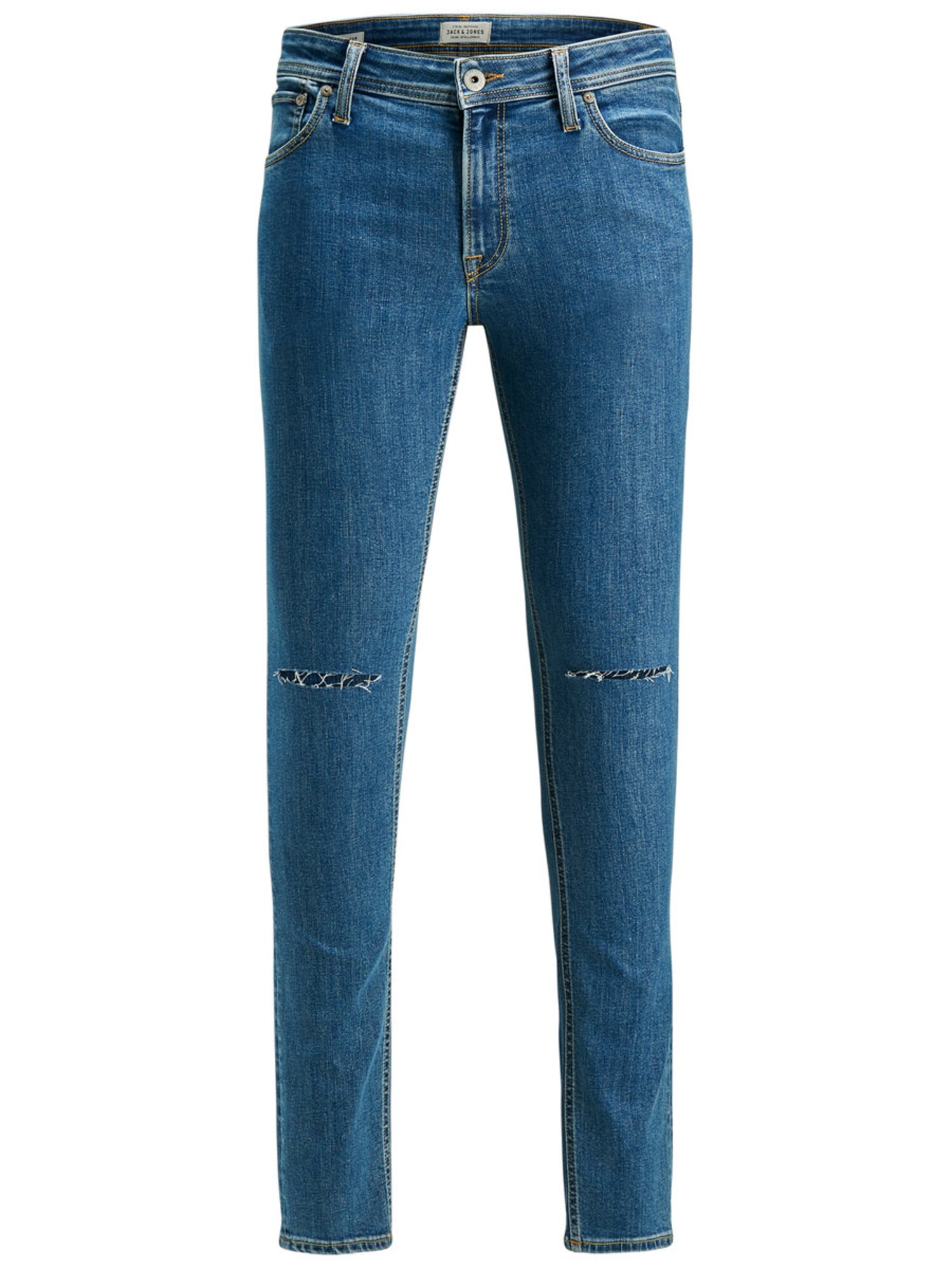Jack And Jones Heren Jeans Liam Original Am 696 Blauw Denim jack and jones kopen in de aanbieding