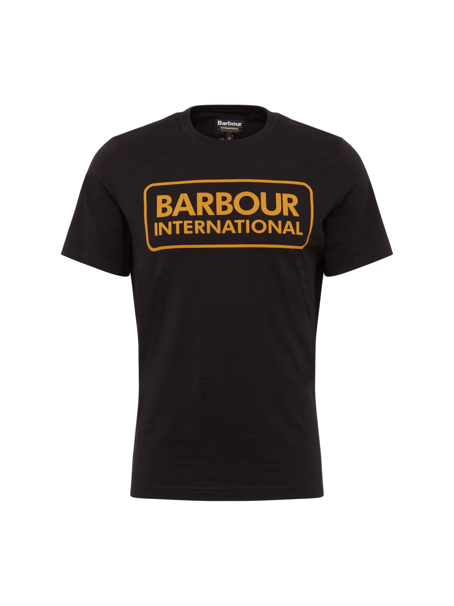 Barbour International Marškinėliai 'Essential Large Logo Tee'  juoda