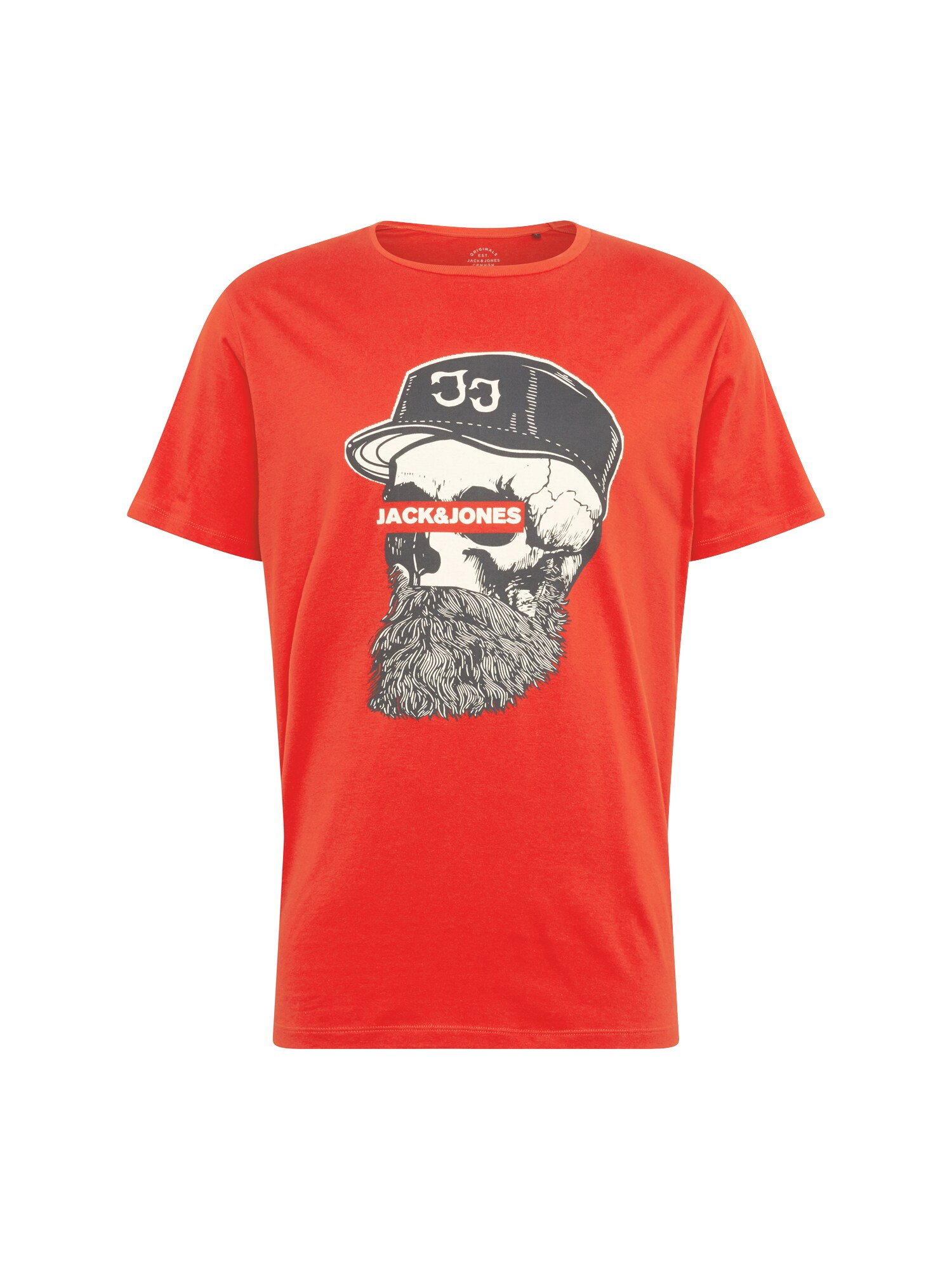 Jack And Jones Heren Shirt Jorugga Rood Zwart Wit jack and jones kopen in de aanbieding