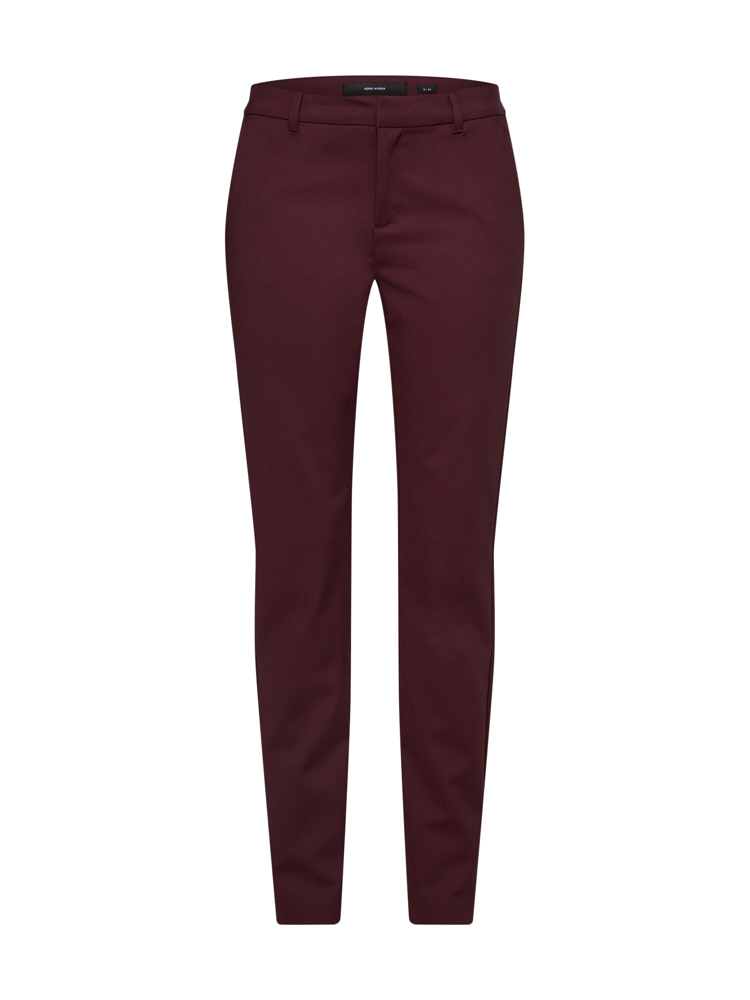 Vero Moda Dames Broek Wijnrood vero moda kopen in de aanbieding