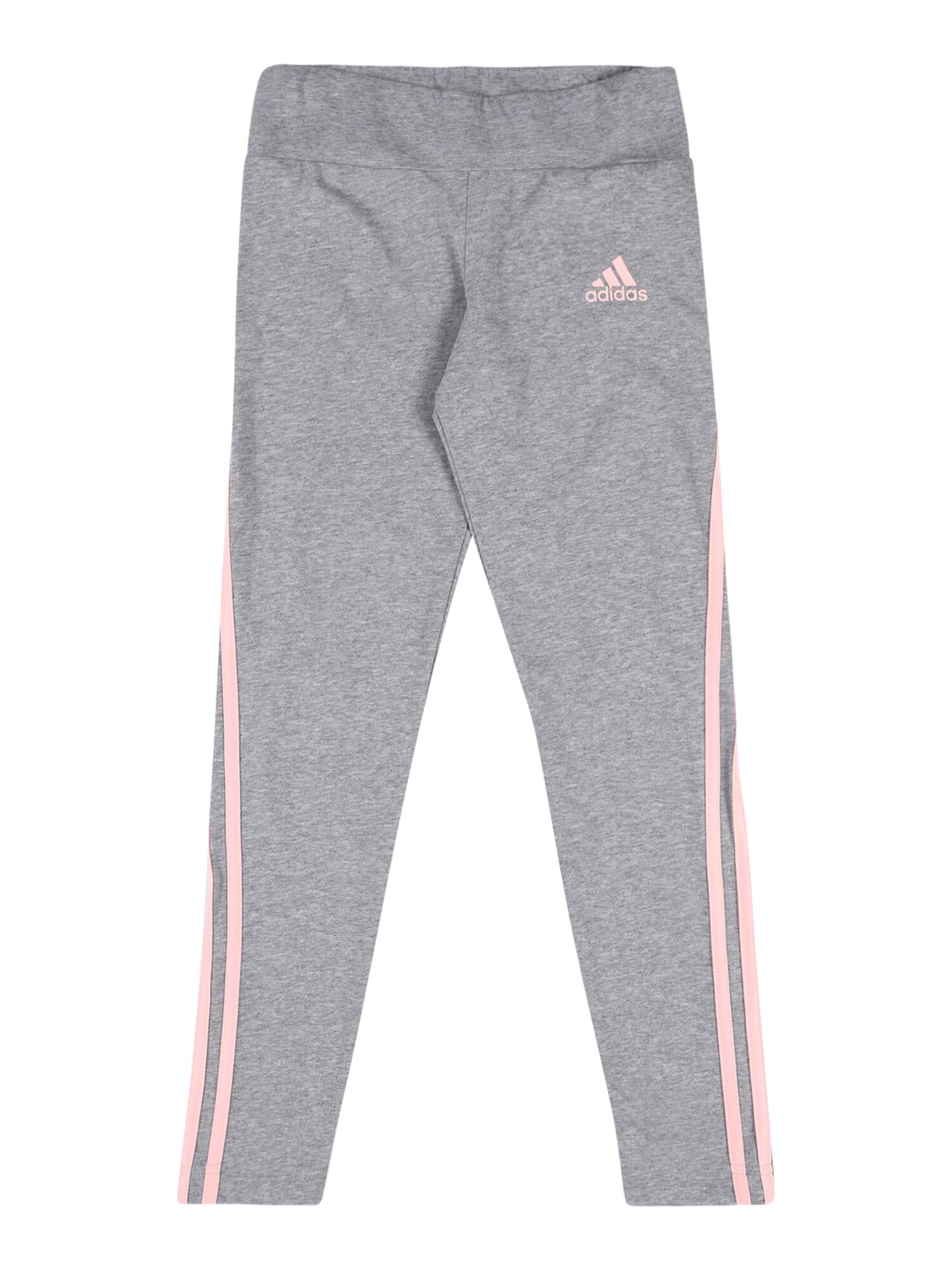 ADIDAS PERFORMANCE Sportinės kelnės  šviesiai rožinė / margai pilka