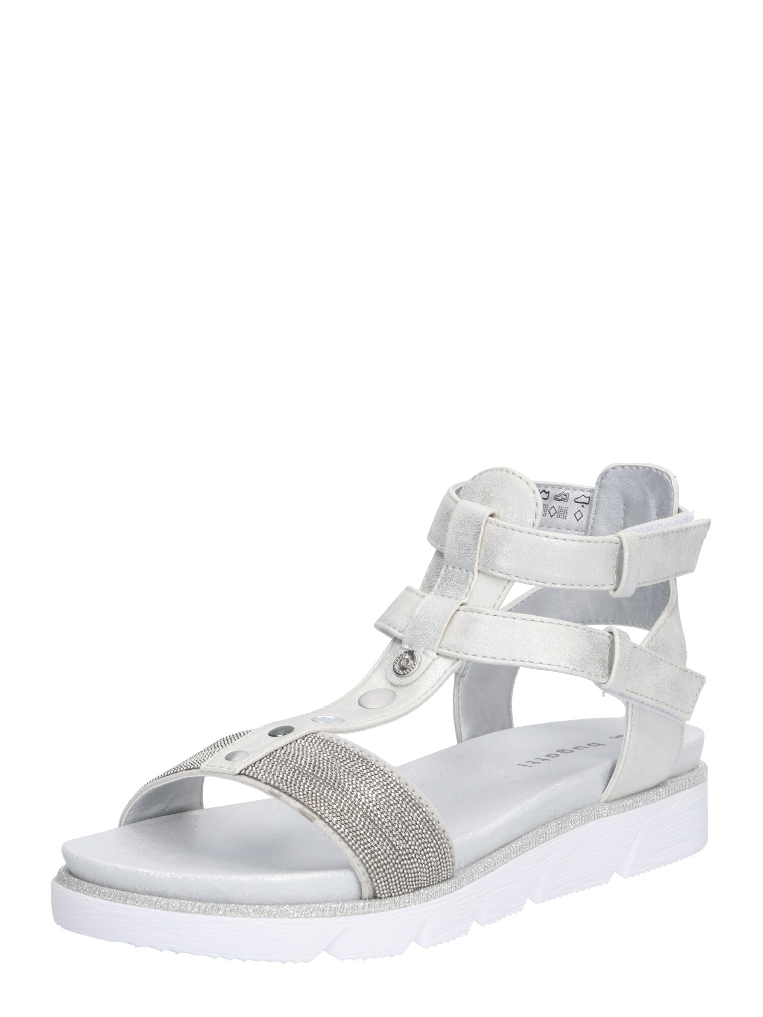 Bugatti Dames Sandaal Kiko Lichtgrijs bugatti kopen in de aanbieding