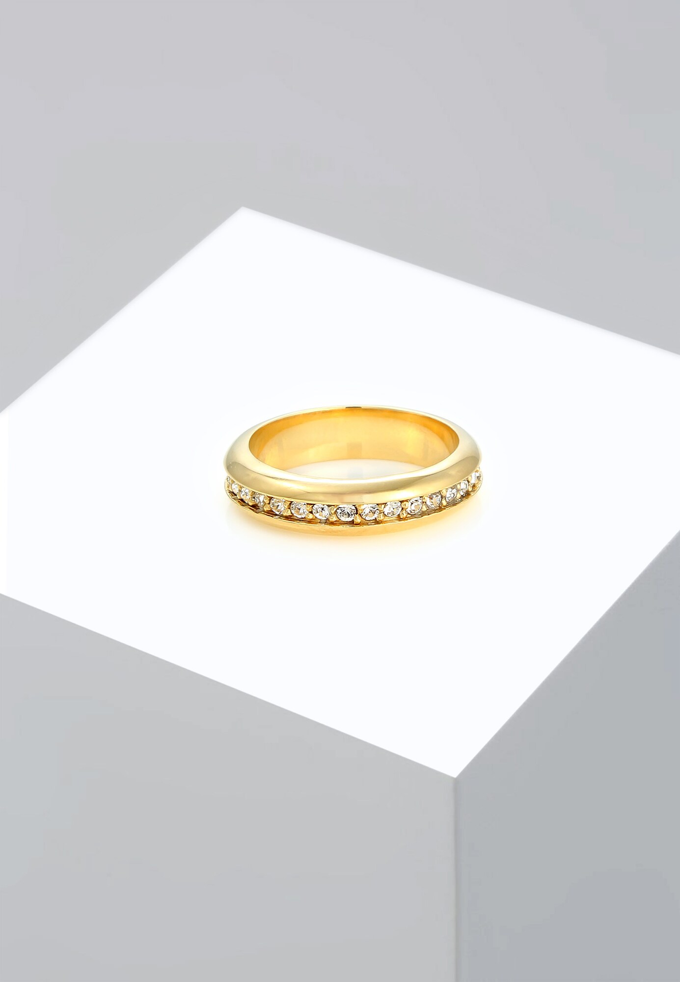 Thumbnail - ELLI PREMIUM Ring Cocktailring, Kristall Ring