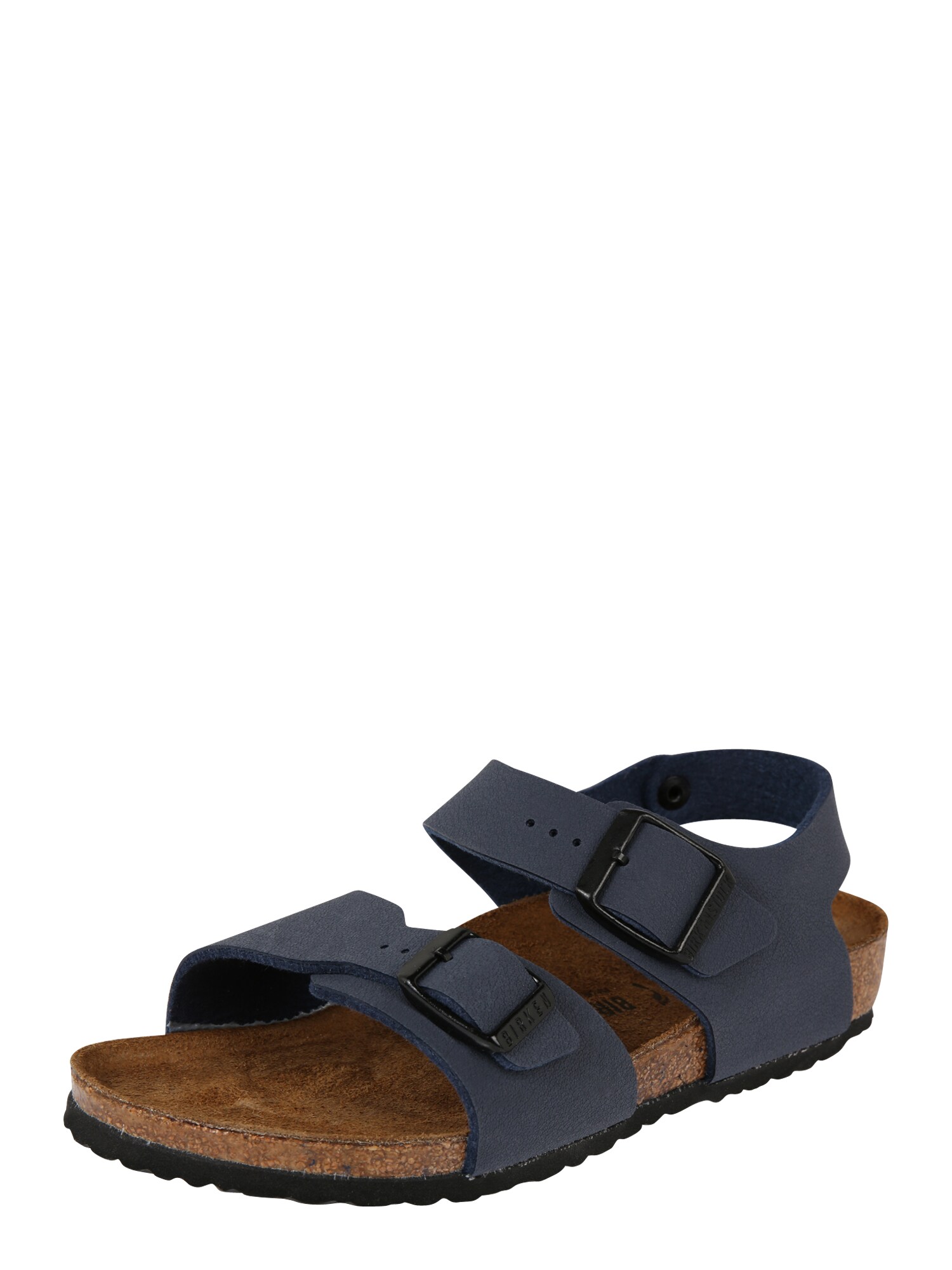 BIRKENSTOCK Atviri batai 'New York' melsvai pilka