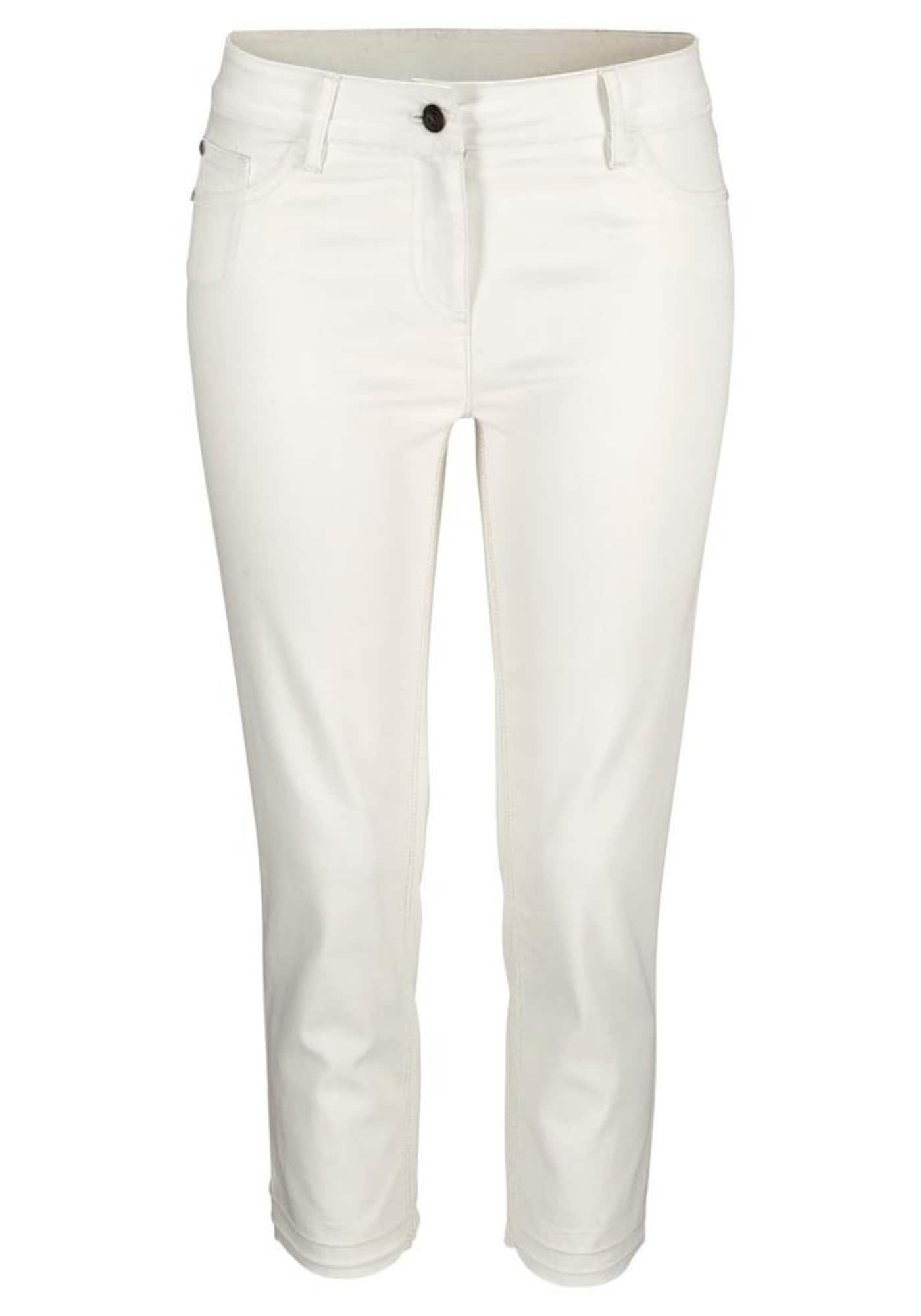 LASCANA Jeggings blanco denim