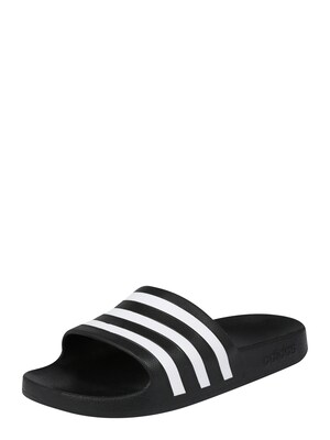 ADIDAS ORIGINALS Zapatos abiertos 'Adilette Aqua'  negro / blanco