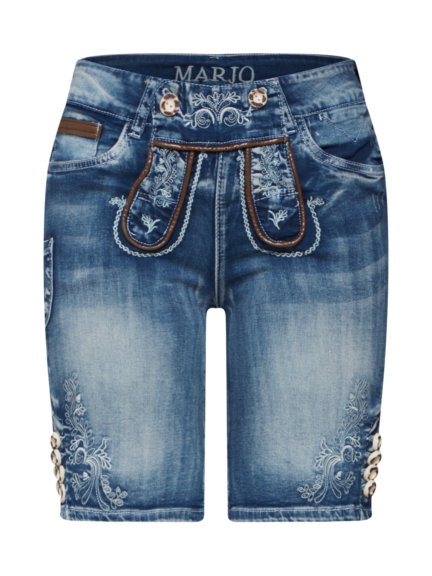 Marjo Dames Jeans Franziska Blauw Denim marjo kopen in de aanbieding