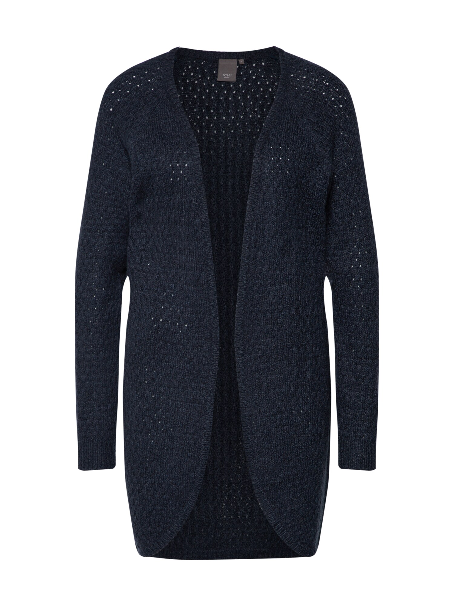 Ichi Dames Gebreid Vest Olanda Ca Donkerblauw ichi kopen in de aanbieding