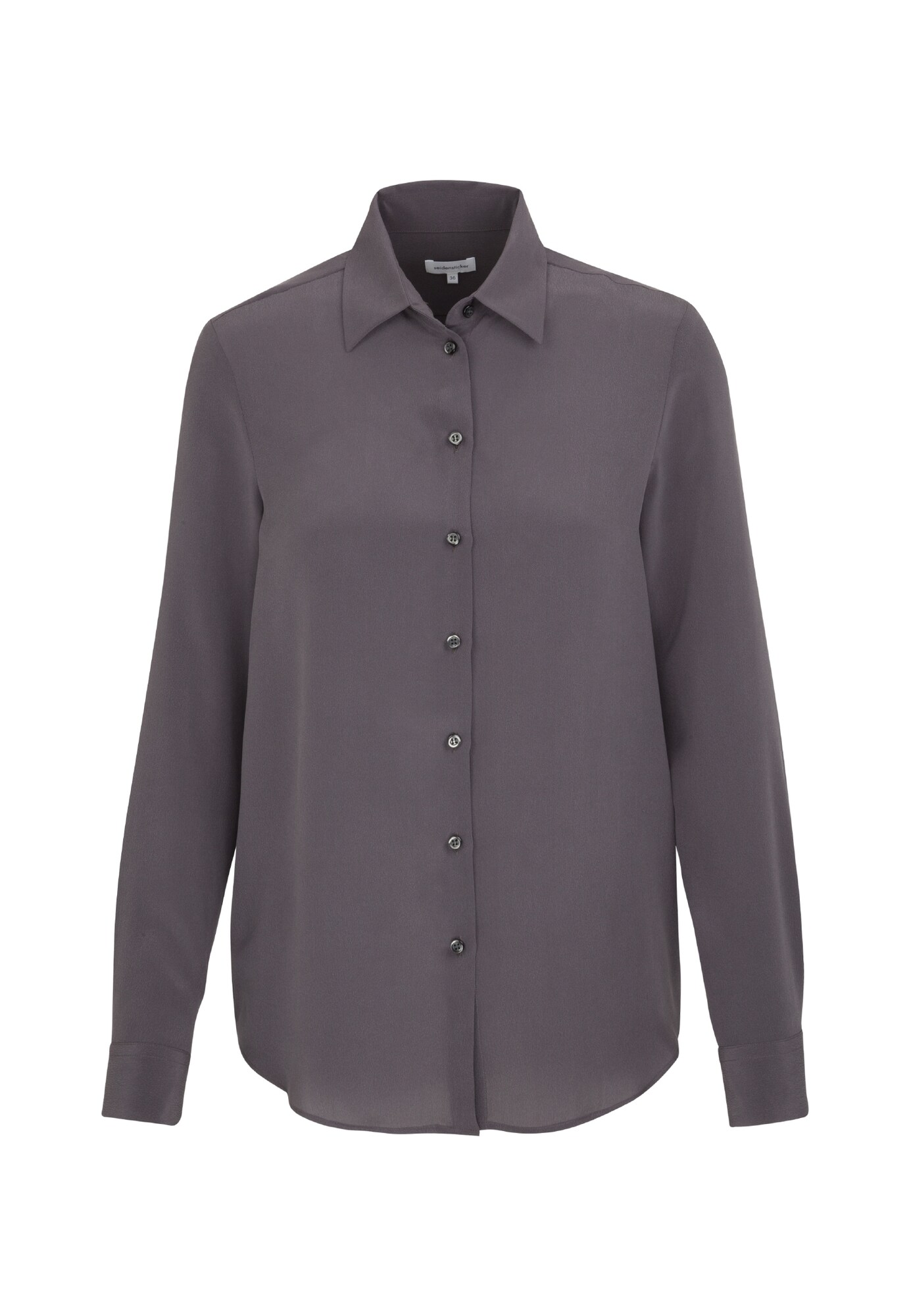 Seidensticker Dames Blouse Schwarze Rose Grijs seidensticker kopen in de aanbieding