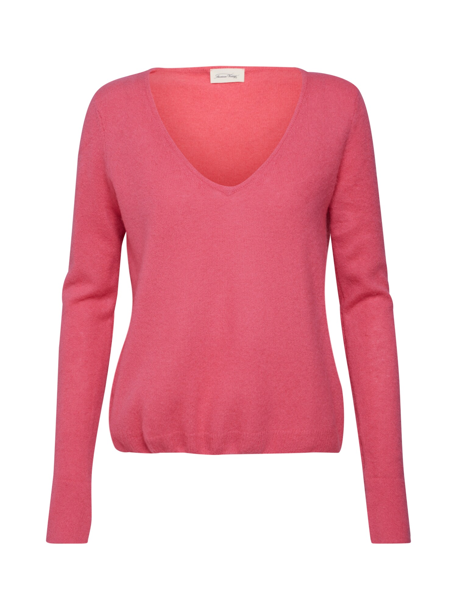 American Vintage Dames Trui Svinday Donkerroze american vintage kopen in de aanbieding