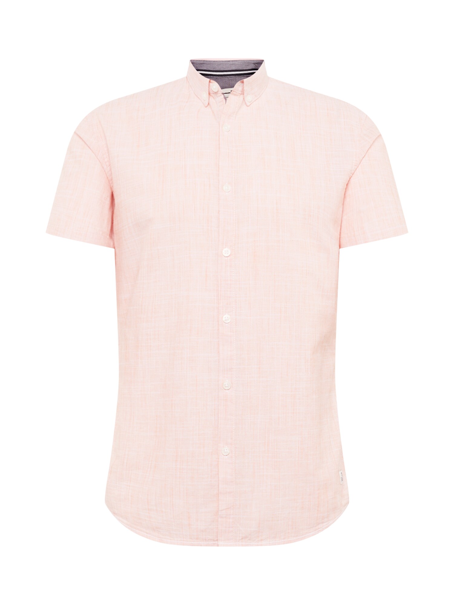 Tom Tailor Denim Heren Overhemd Perzik tom tailor denim kopen in de aanbieding