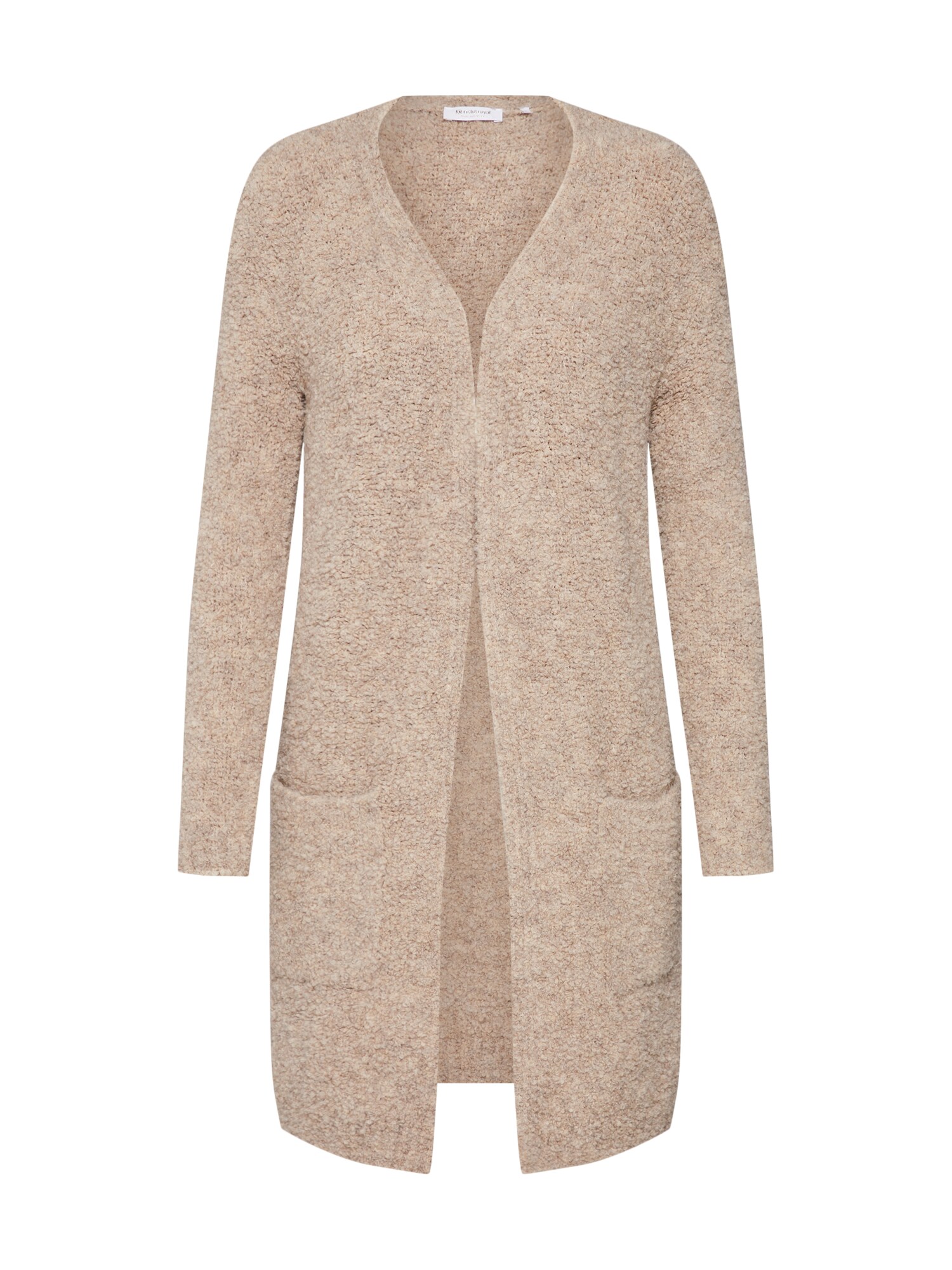 Rich Royal Dames Gebreid Vest Beige rich royal kopen in de aanbieding