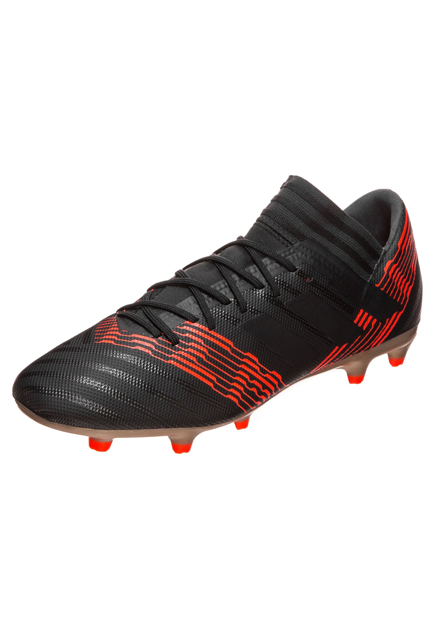 Adidas Performance Heren Voetbalschoen Nemeziz 173 Fg Oranjerood Zwart adidas performance kopen in de aanbieding