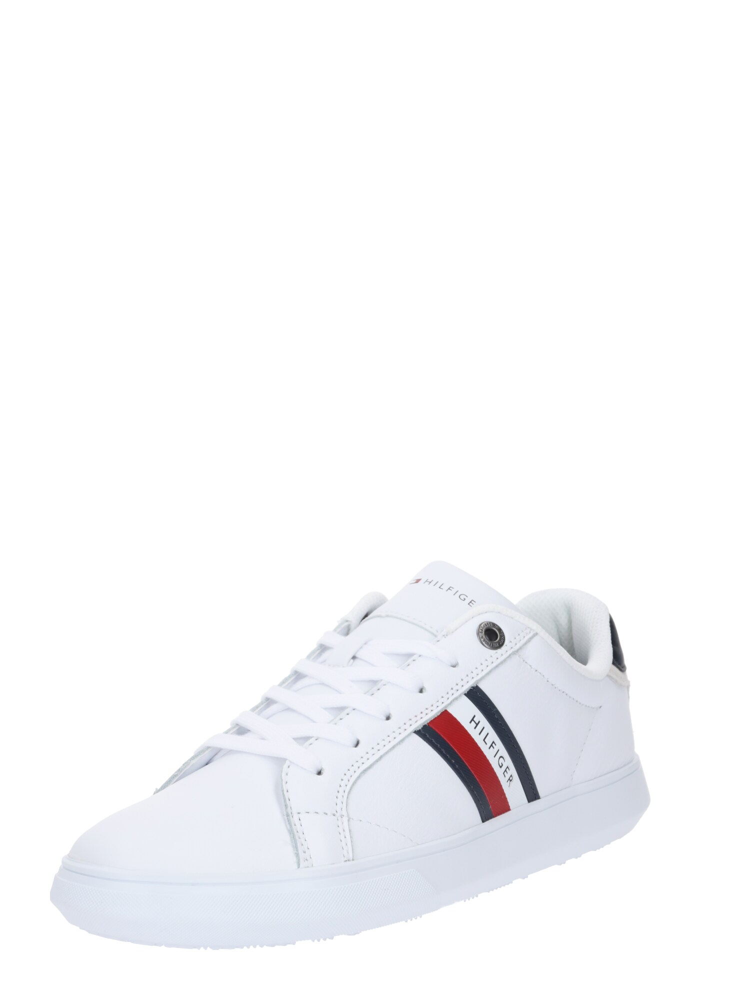 TOMMY HILFIGER Sportbačiai be auliuko 'Cupsole'  raudona / balta / kobalto mėlyna