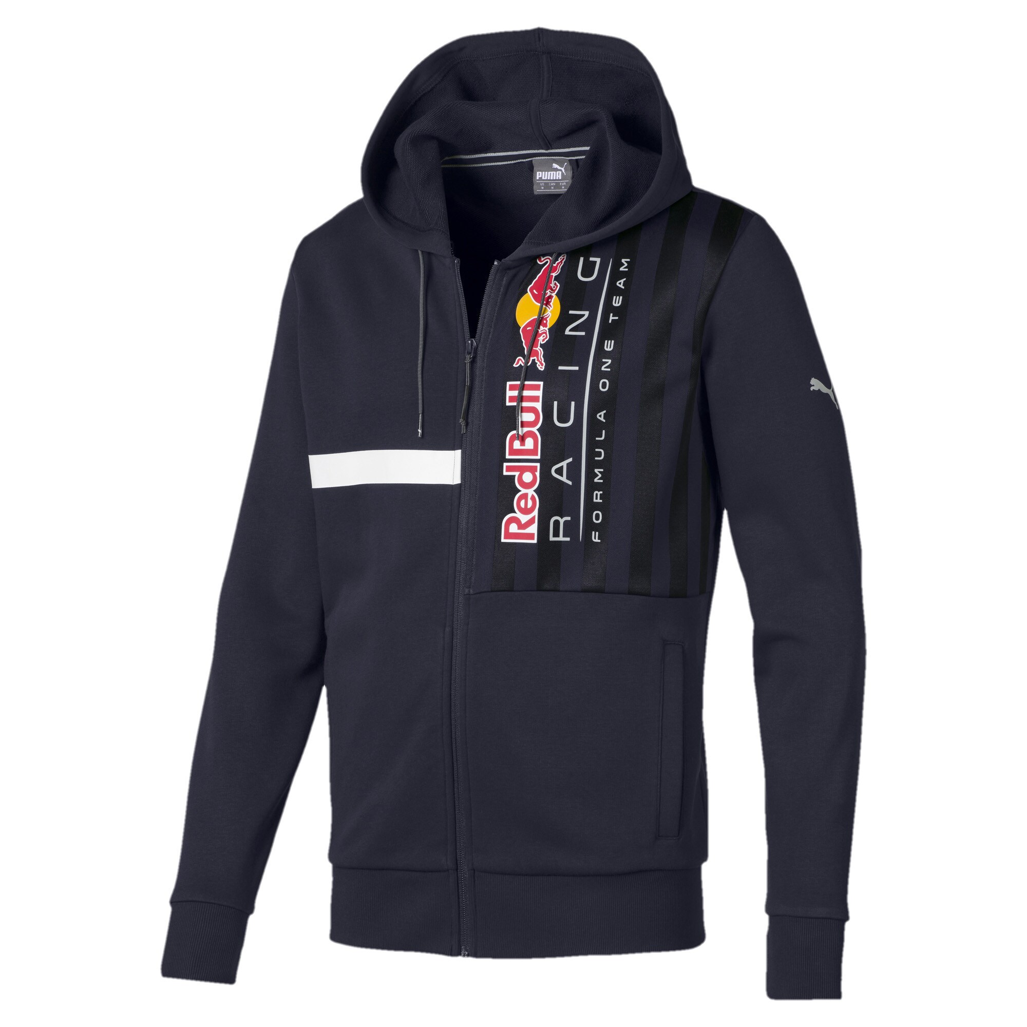 Puma Heren Sportsweatvest Red Bull Racing Nachtblauw Goudgeel Vuurrood Wit puma kopen in de aanbieding