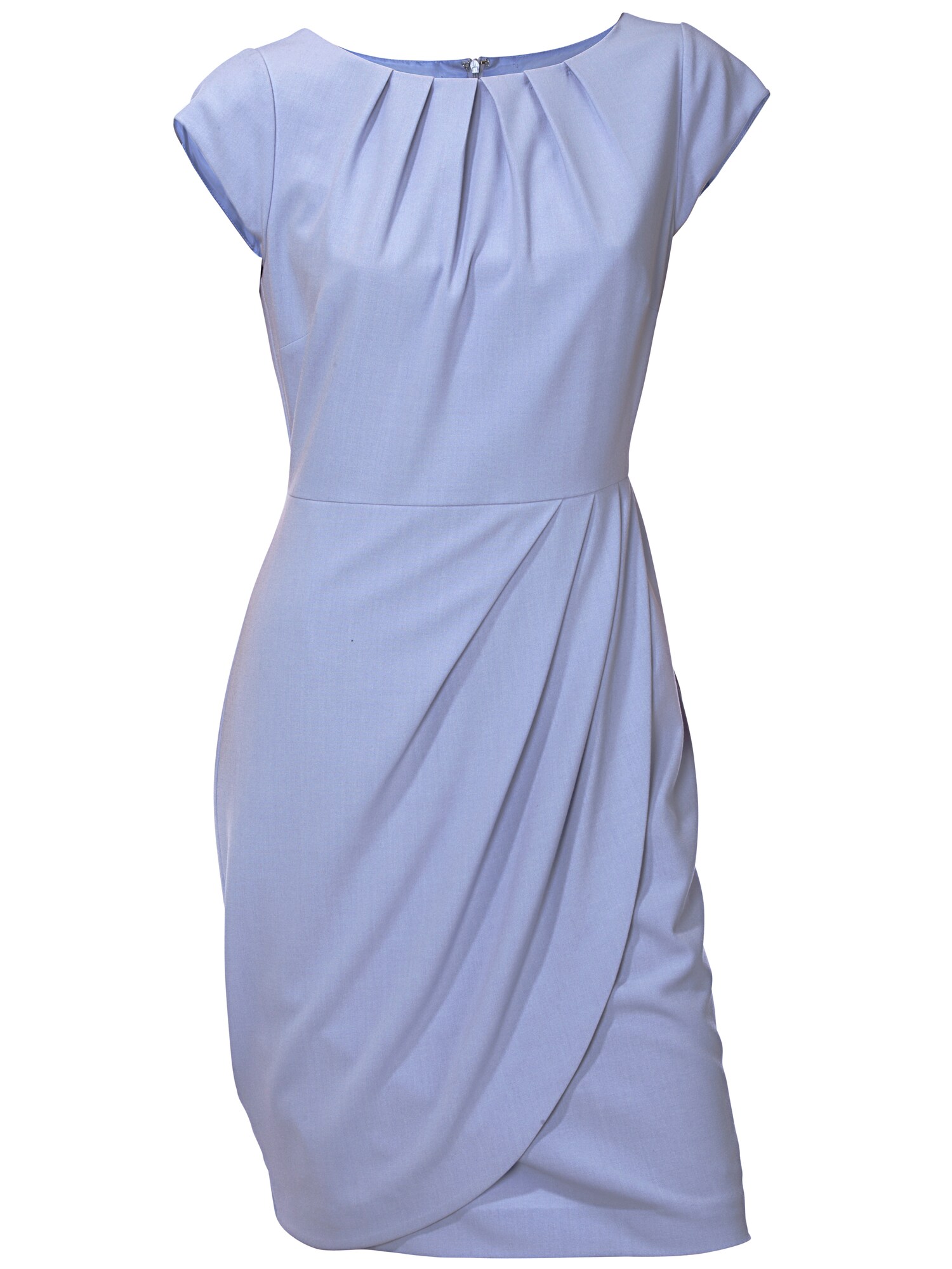 Heine Dames Kokerjurk Lichtblauw heine kopen in de aanbieding