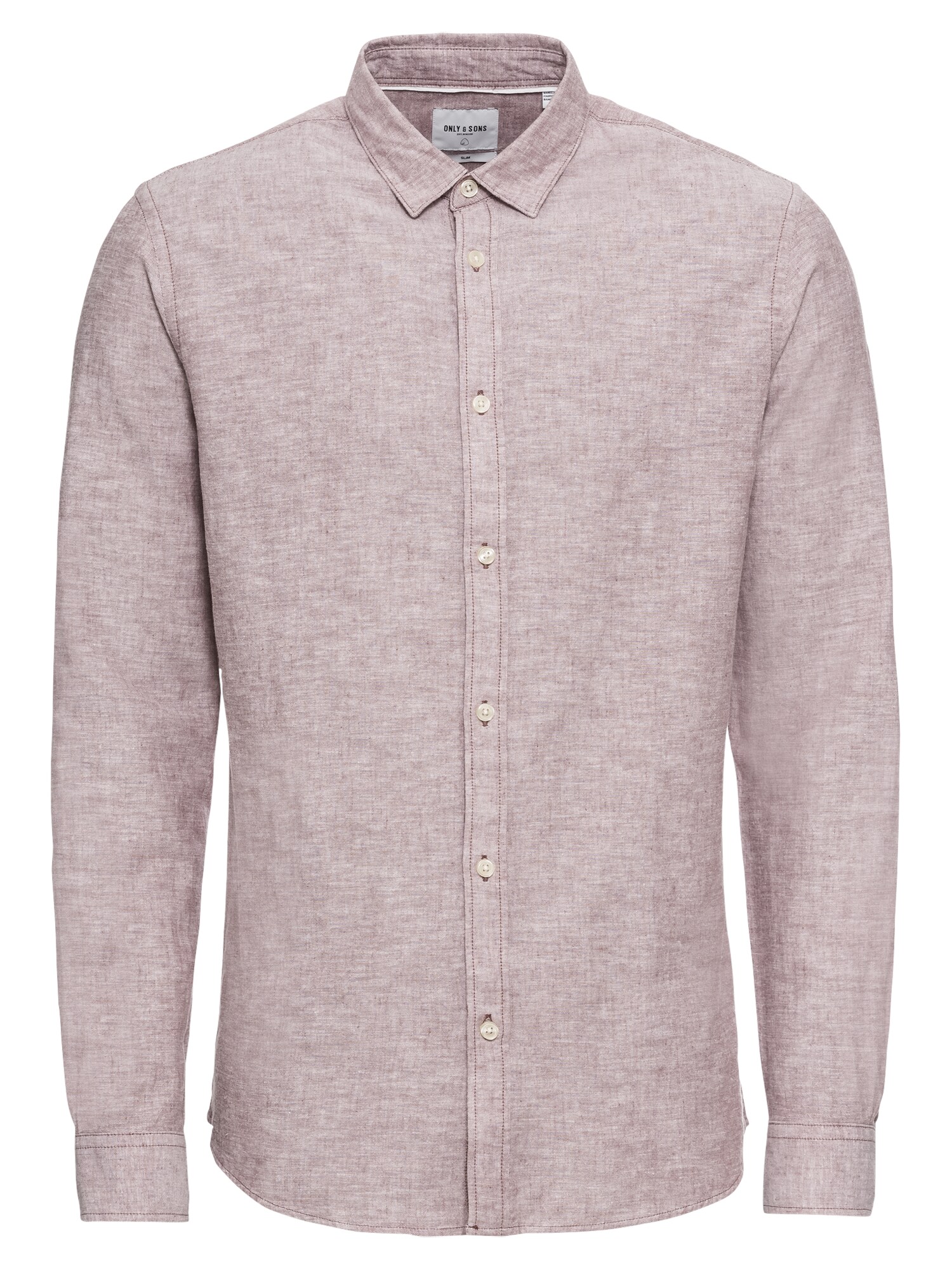 Only Sons Heren Overhemd Caiden Rosa only sons kopen in de aanbieding