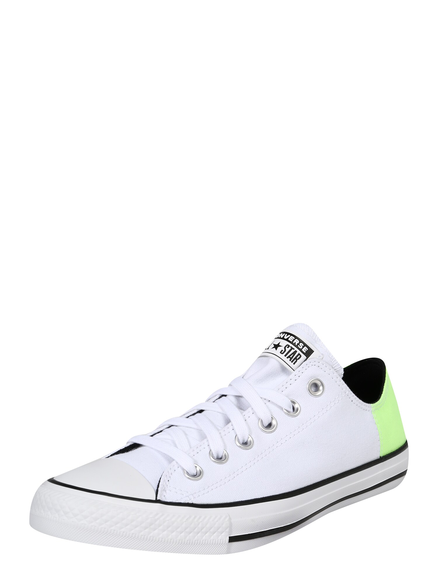 CONVERSE Sportbačiai be auliuko  juoda / neoninė žalia / balta