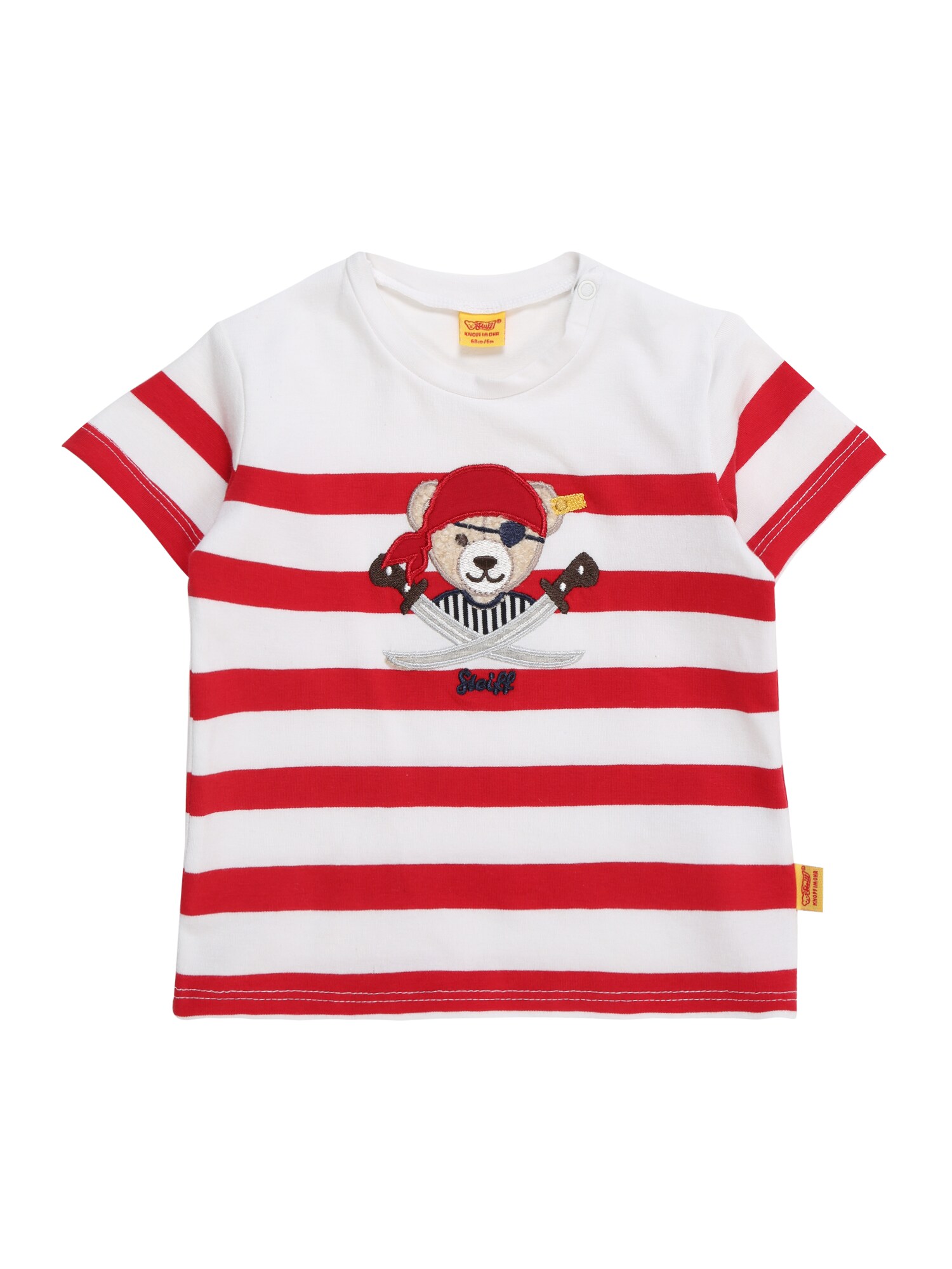 Steiff Collection Jongens Shirt Rood Wit steiff collection kopen in de aanbieding