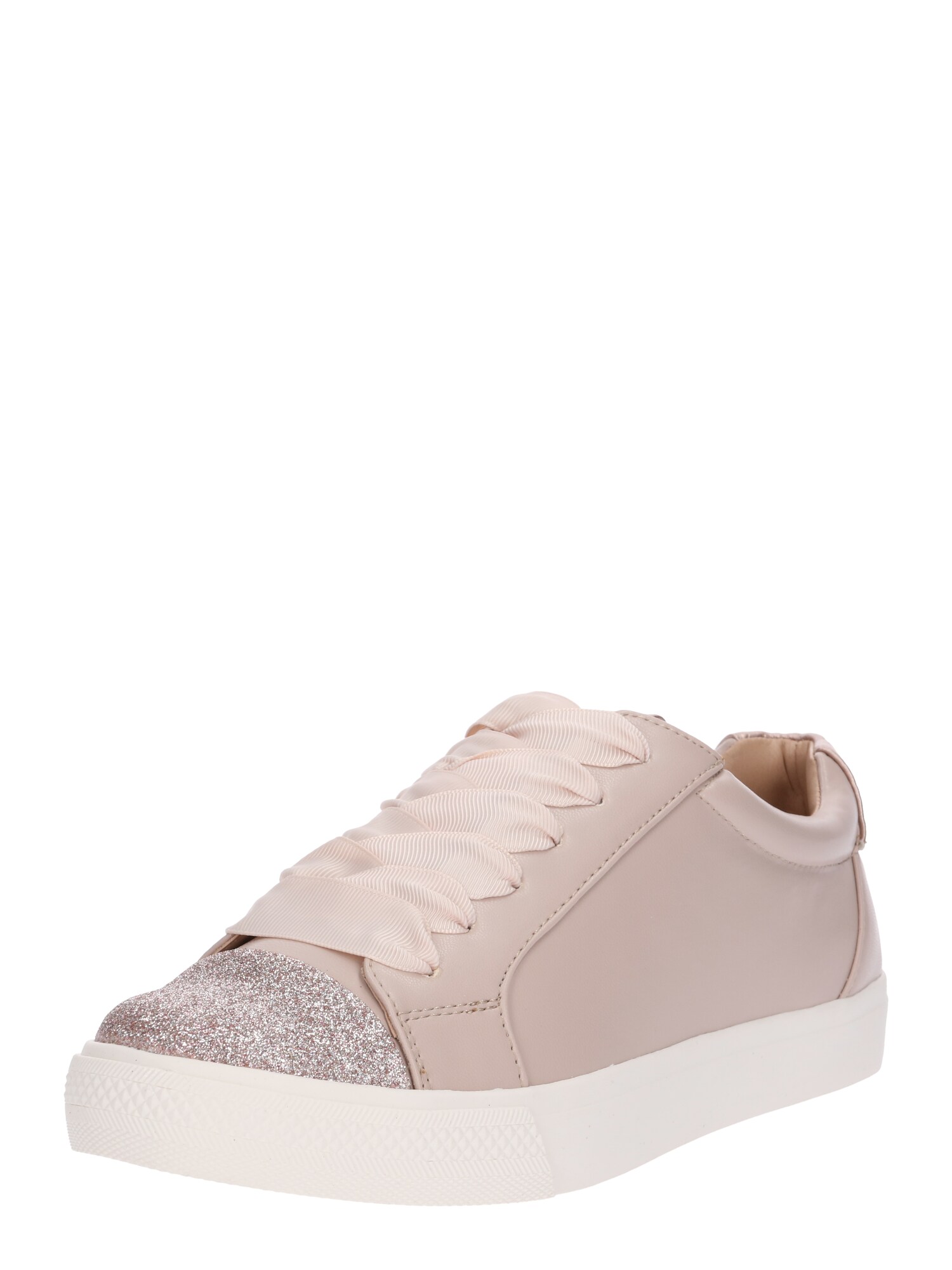 Only Dames Sneakers Laag Sykeglittertoecap Rosa only kopen in de aanbieding
