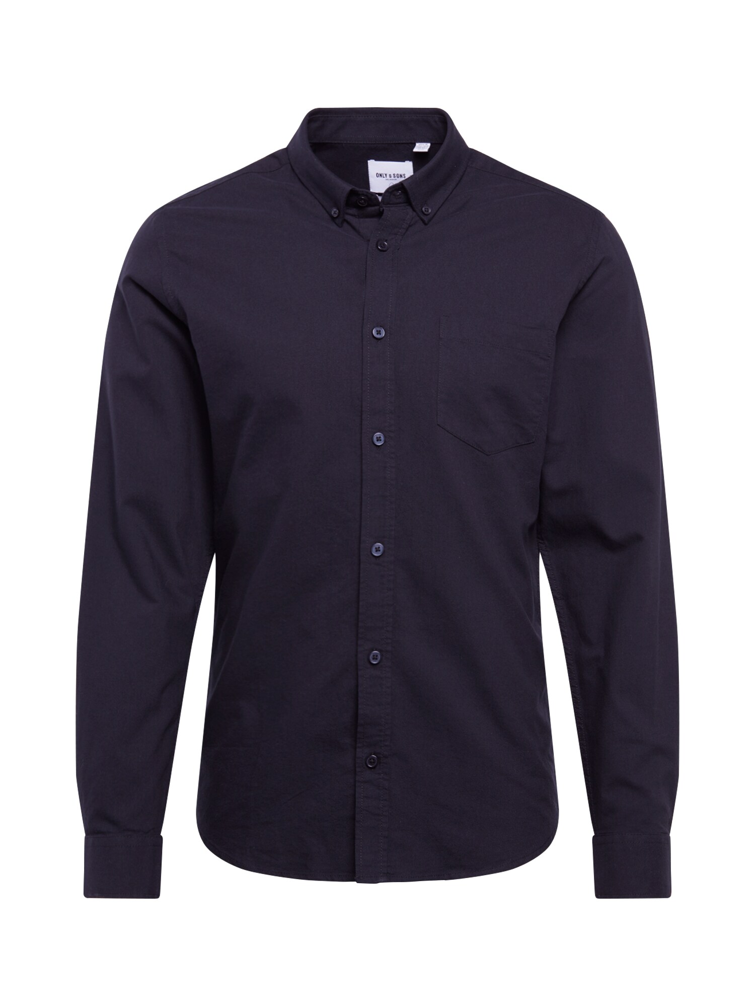 Only & Sons Dalykiniai marškiniai 'ALVARO LS OXFORD SHIRT NOOS'  juoda