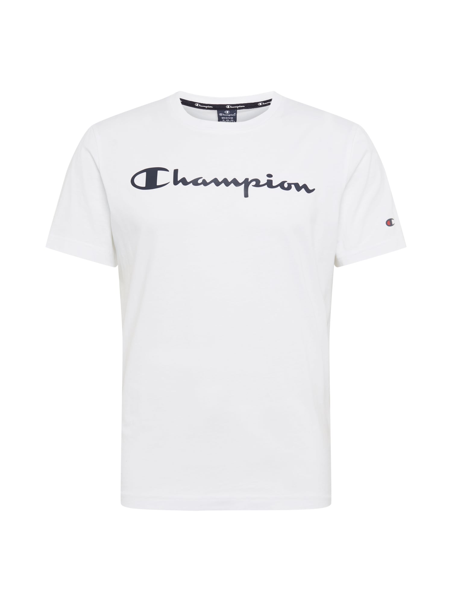 Champion Authentic Athletic Apparel Тениска  нейви синьо / бяло