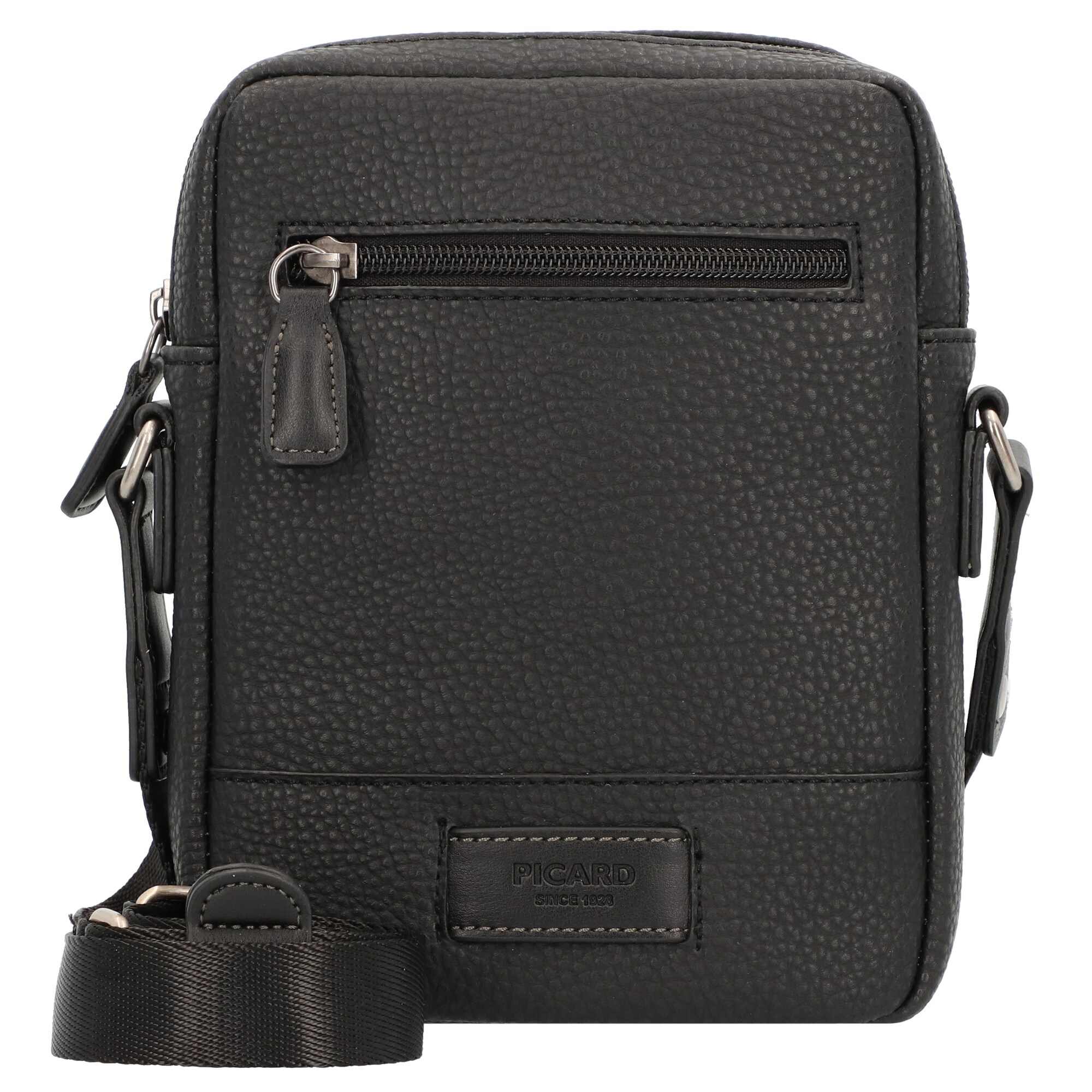 Picard Heren Schoudertas Luke Zwart picard kopen in de aanbieding