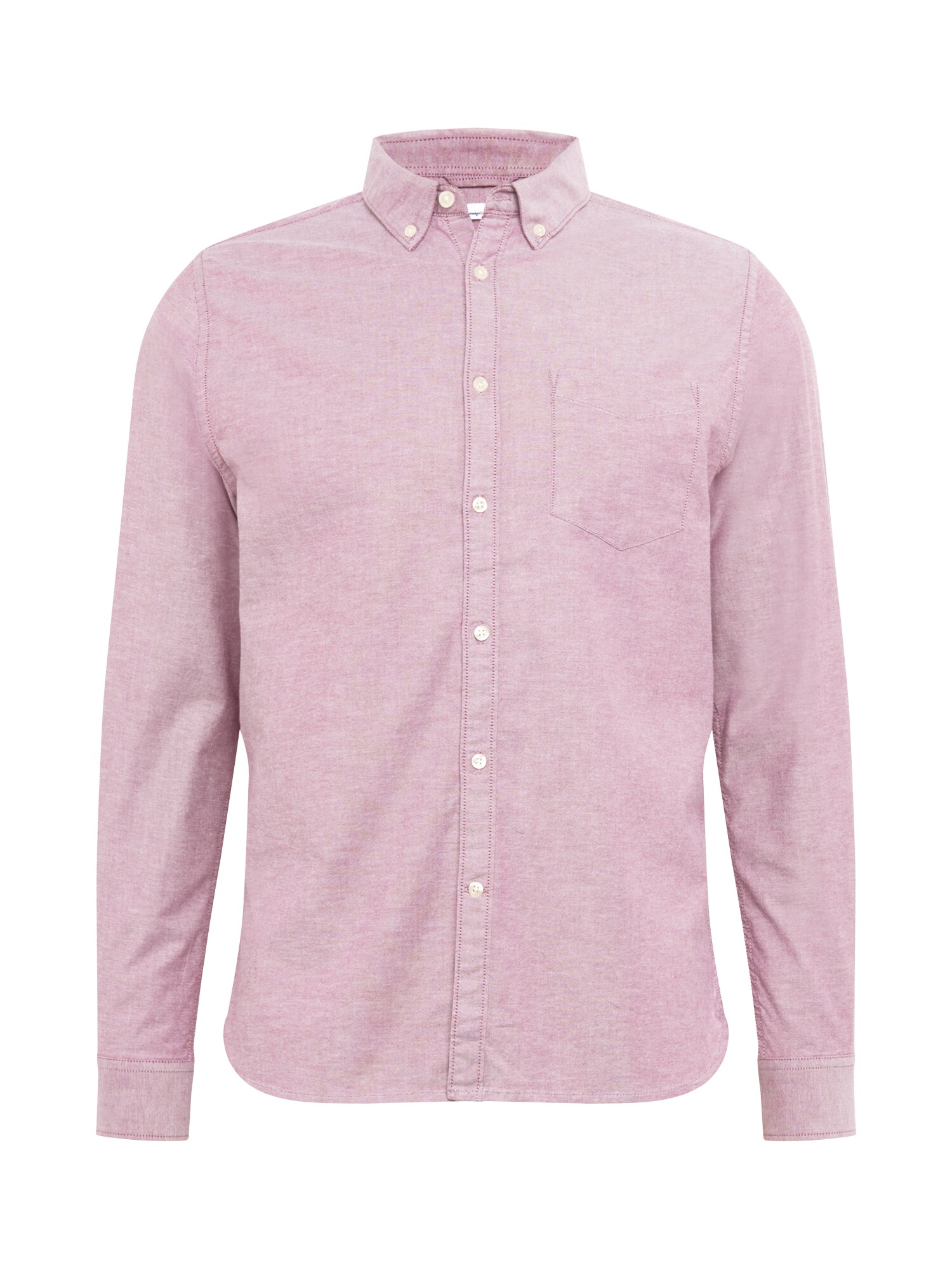 KnowledgeCotton Apparel Dalykiniai marškiniai 'Oxford'  rožių spalva
