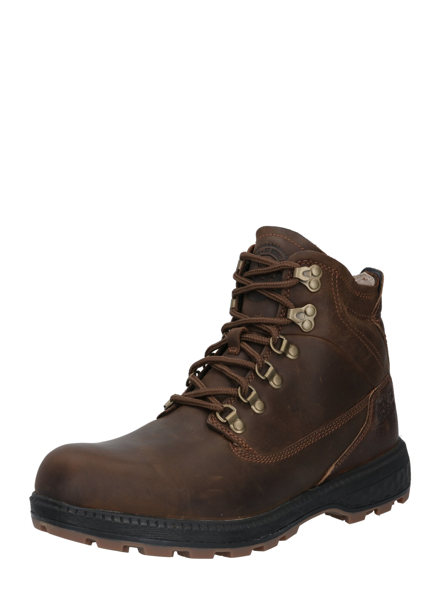 JACK WOLFSKIN Auliniai batai su raišteliais  ruda