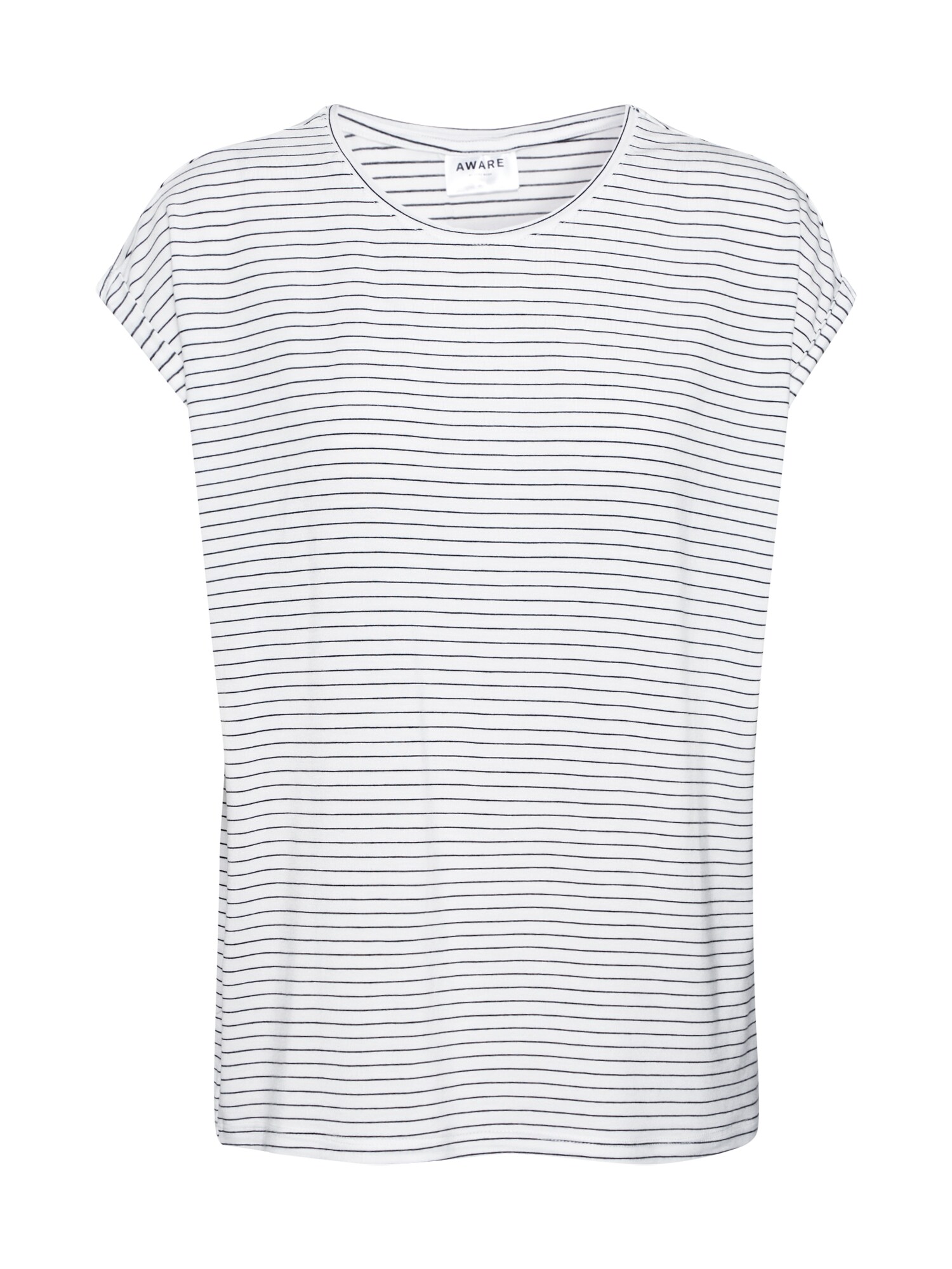 VERO MODA Marškinėliai  balta / juoda